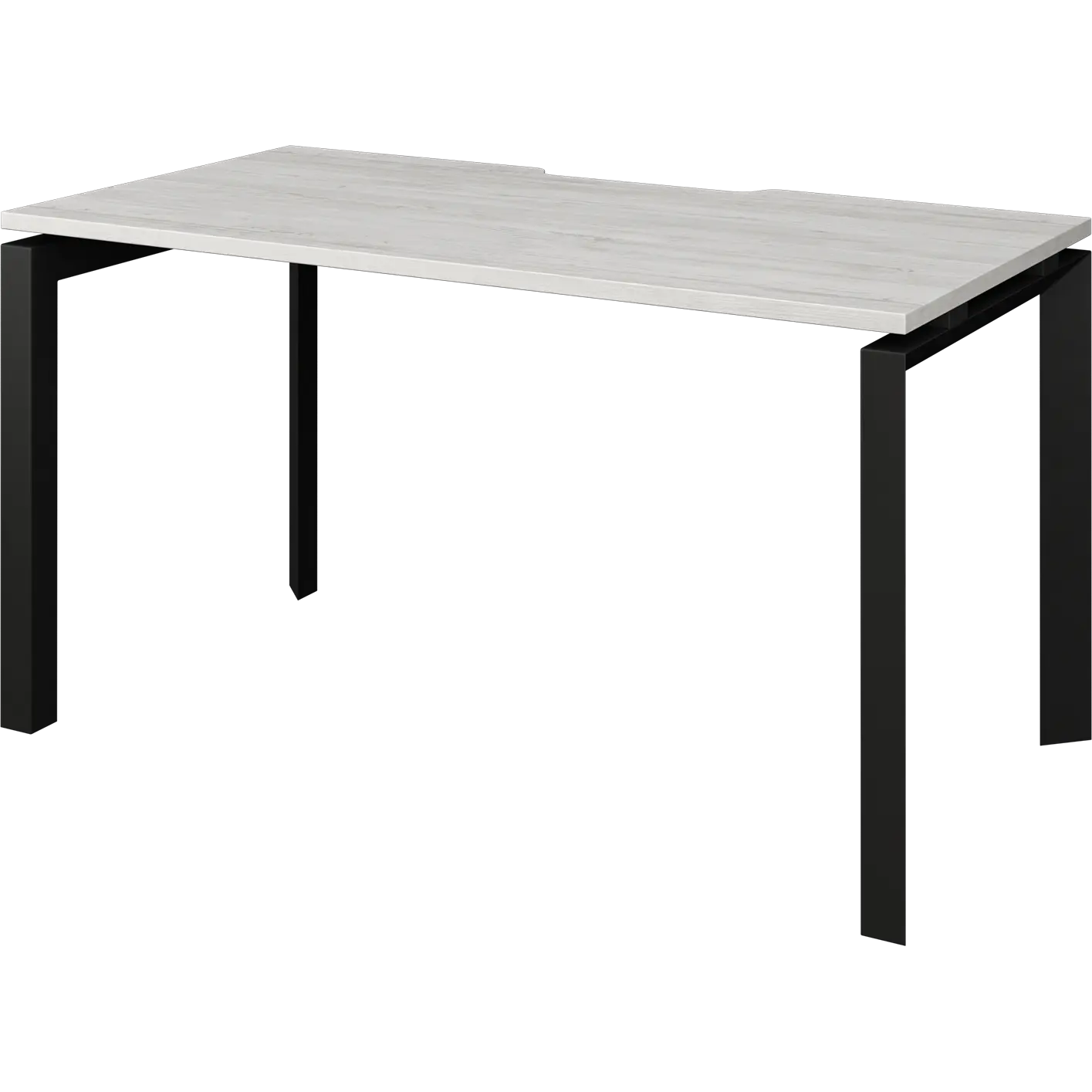 Стол на металлокаркасе Аргентум-МП НТМП.П-140 Сосна винтер/Антрацит