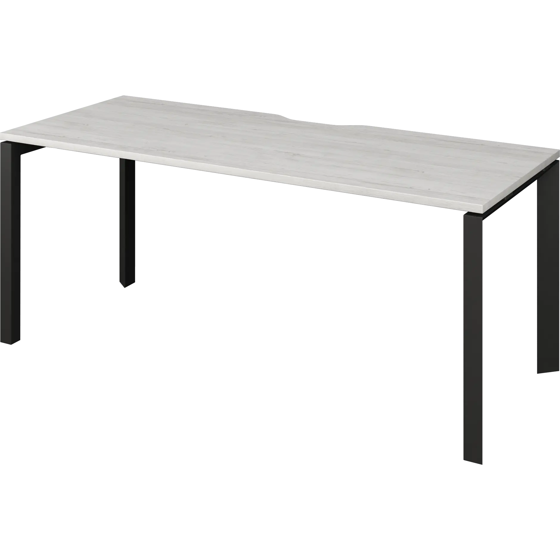 Стол на металлокаркасе Аргентум-МП НТМП.П-160 Сосна винтер/Антрацит