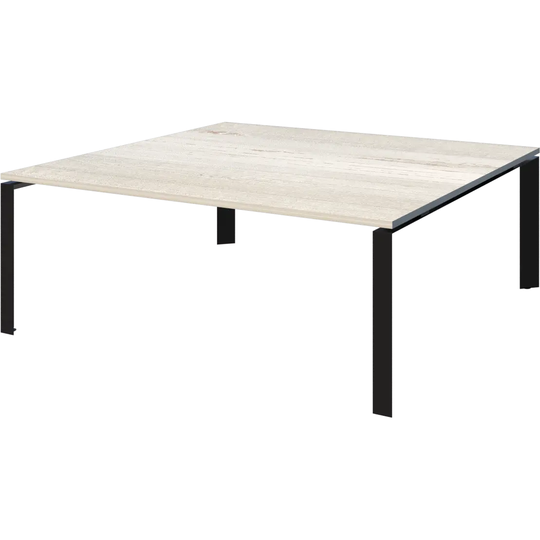 Стол переговорный на металлокаркасе Аргентум-МП НТМП.П-120.11 Сосна винтер/Антрацит