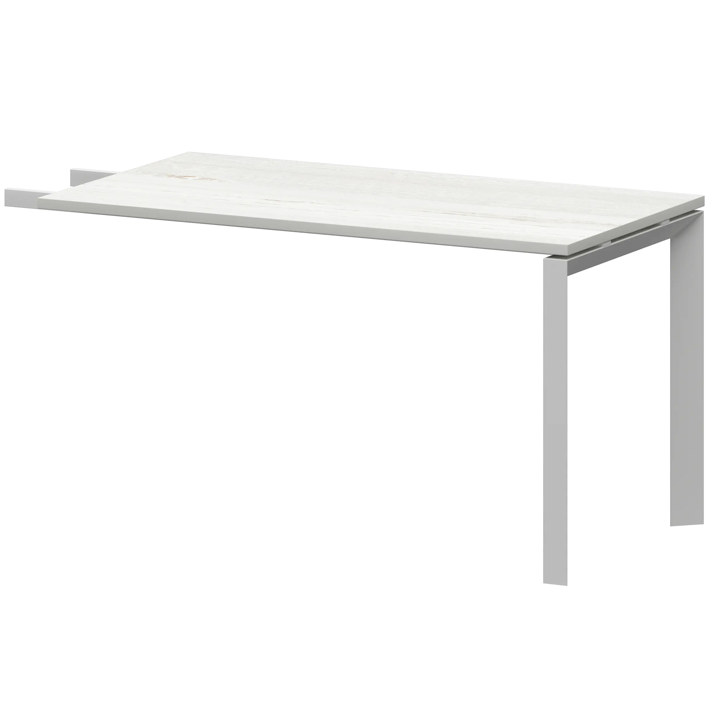 Бриф-приставка на металлокаркасе Аргентум-МП НТМПБ.П-735 Сосна винтер/Белый