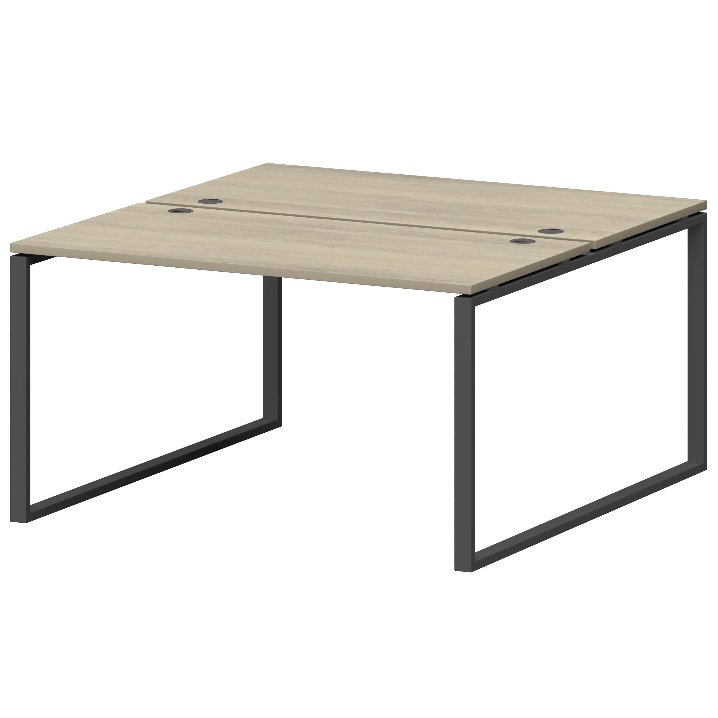 Бенч двойной на металлокаркасе Смарт СМС2-О-16К.149.Пр25 Кронберг/Антрацит