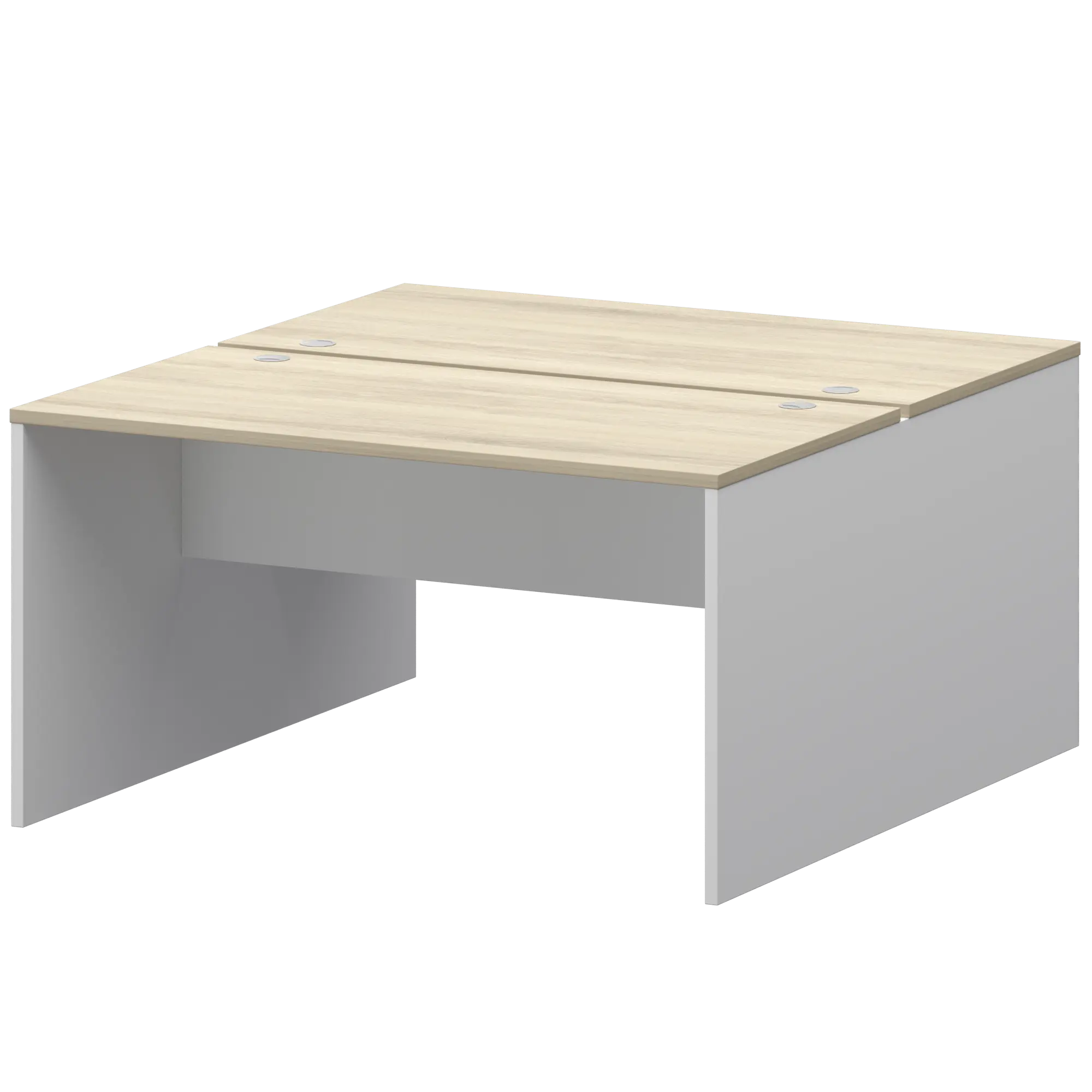 Бенч двойной Тип2 Смарт СМСР25-2.14.73 Белый/Кронберг