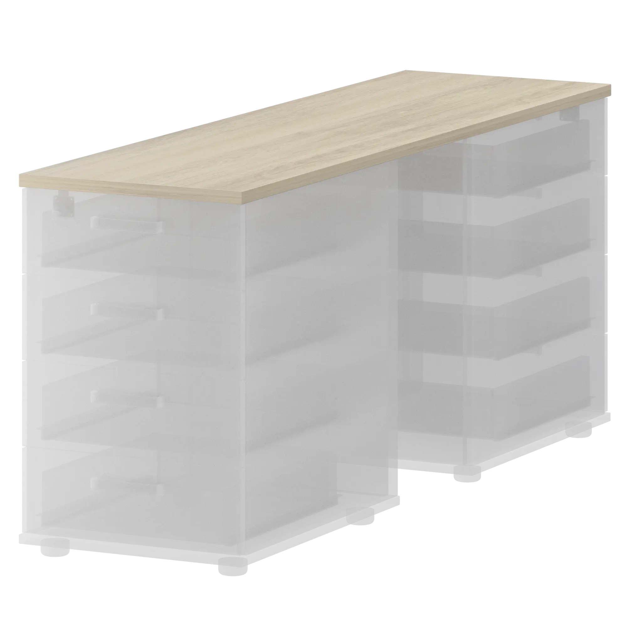 Топ единый для двух приставных тумб Смарт СМТ-4Т25-15 Кронберг