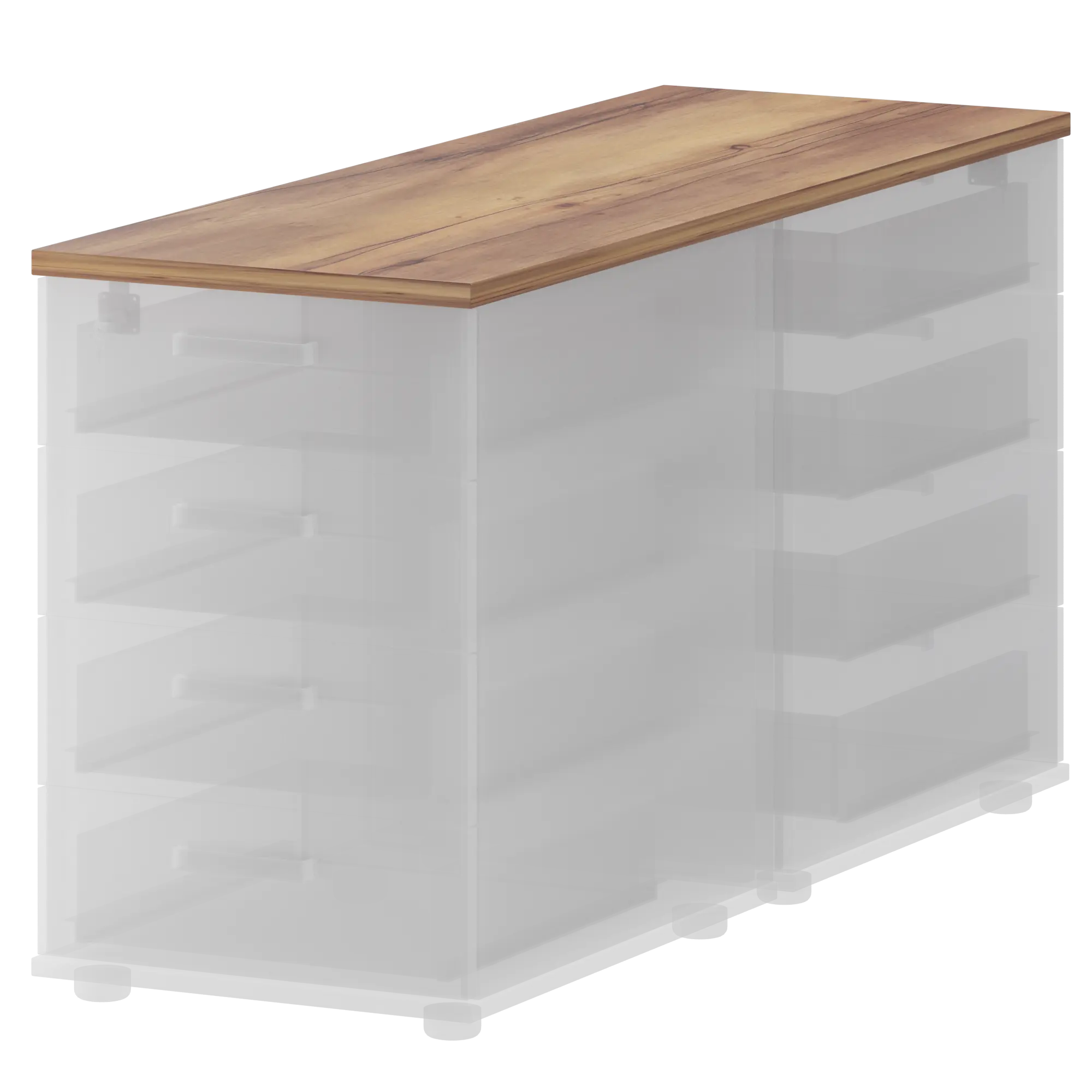 Топ единый для двух приставных тумб Смарт СМТ-4Т25-12 Таксония