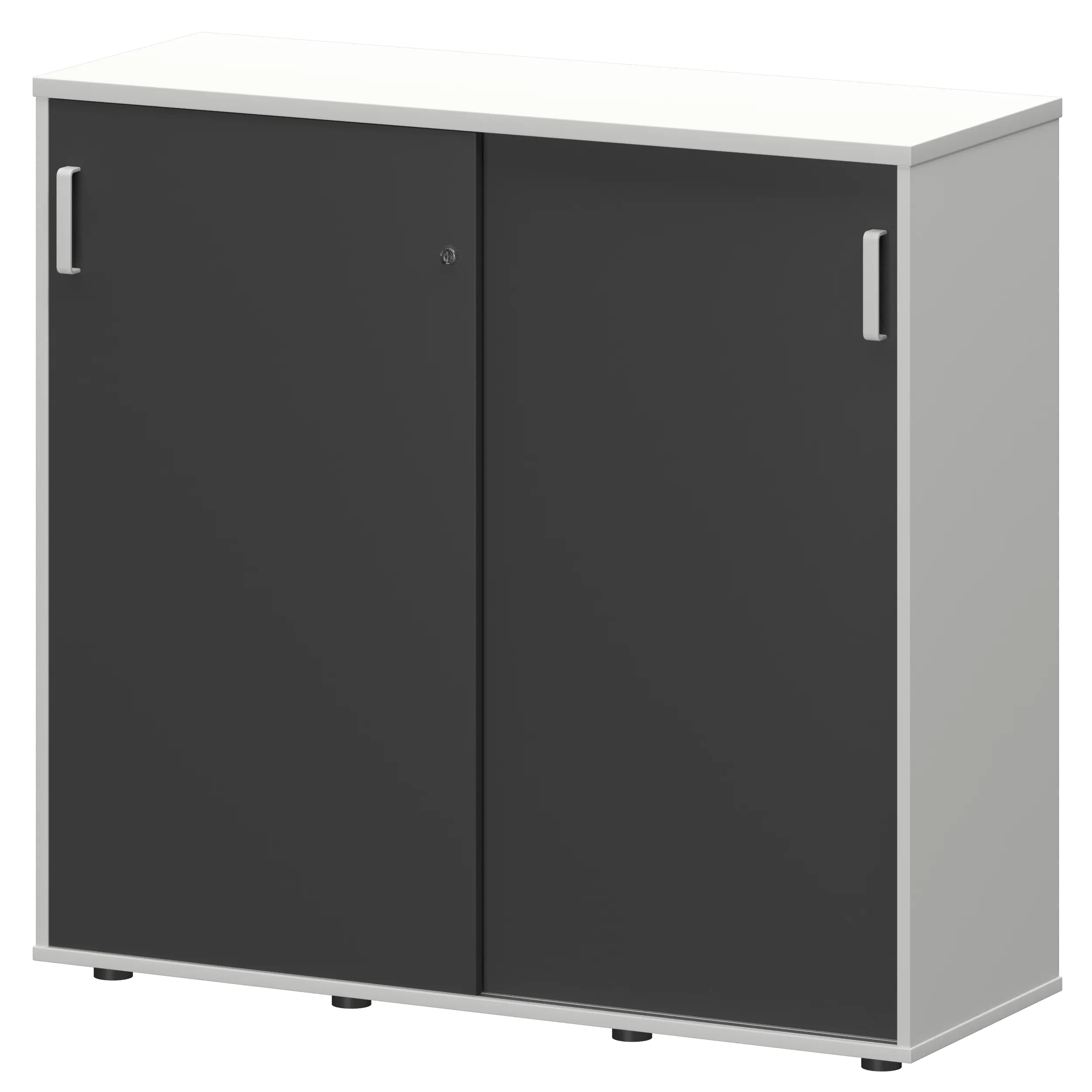 Тумба-купе Смарт СМТ-12.11К Тип1 Белый/Графит