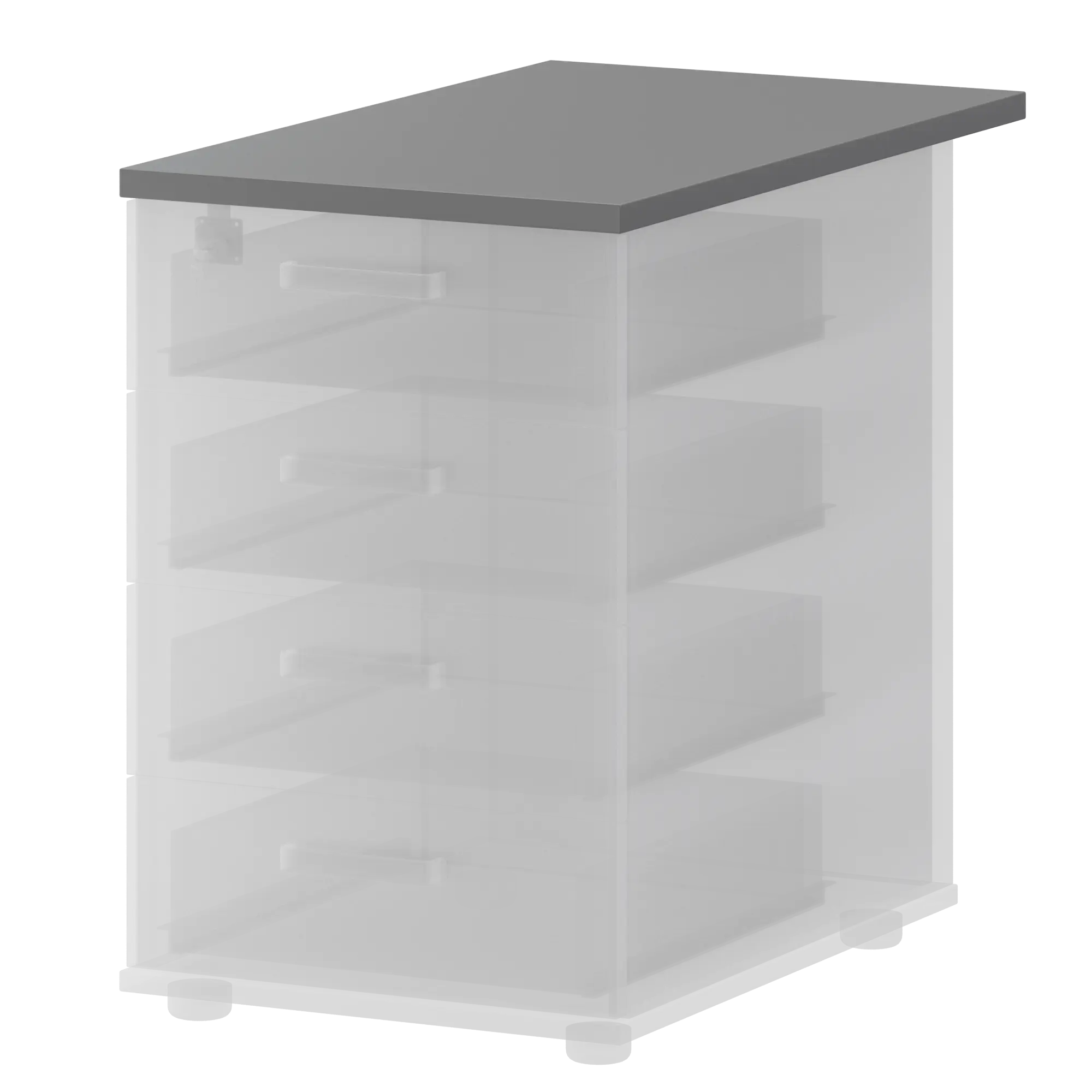 Топ для приставной тумбы Смарт СМТ-4Т25-73 Графит