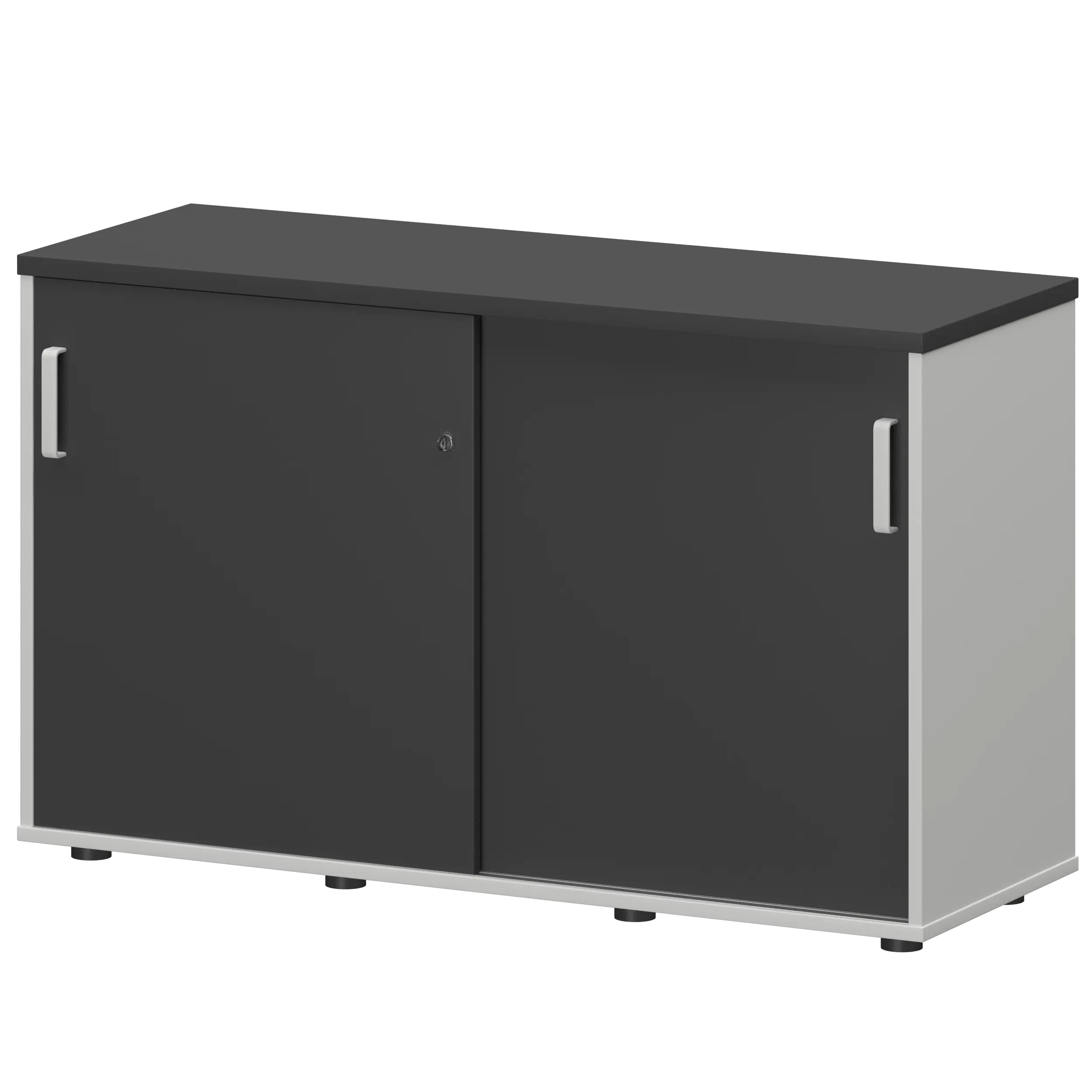 Тумба-купе Смарт СМТ-12К Тип2 Белый/Графит