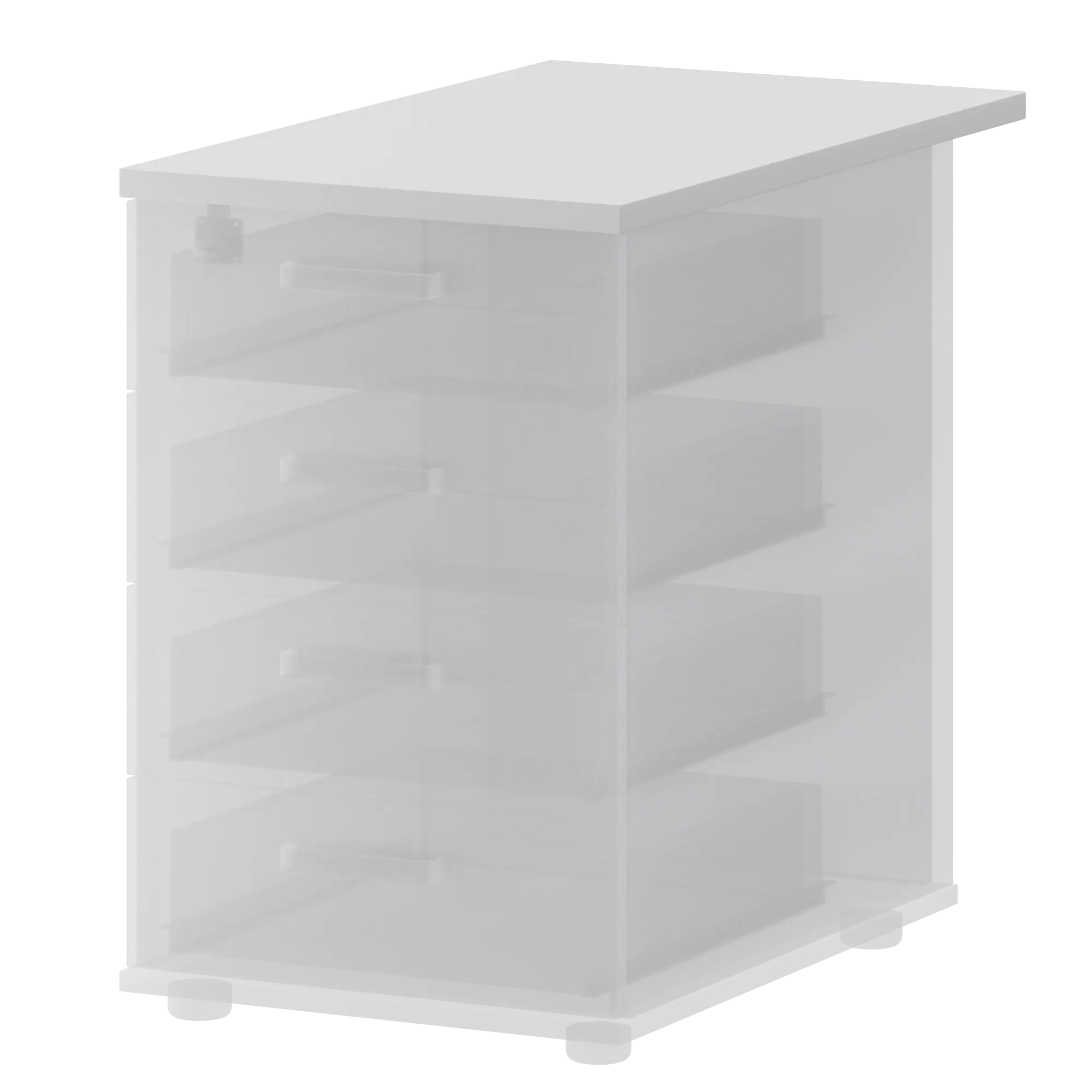 Топ для приставной тумбы Смарт СМТ-4Т25-73 Белый