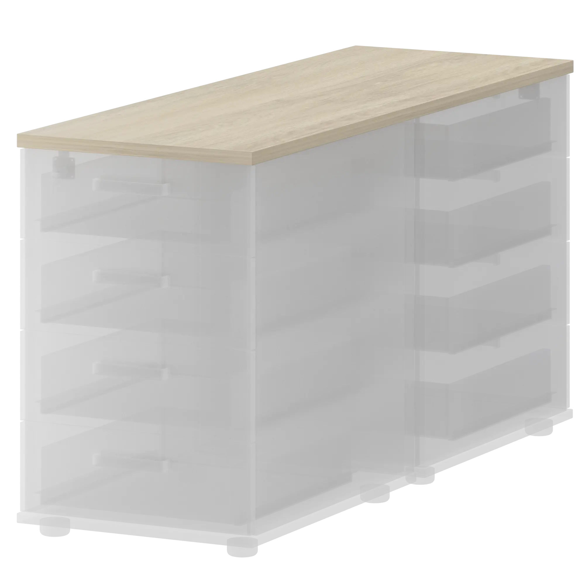 Топ единый для двух приставных тумб Смарт СМТ-4Т25-12 Кронберг