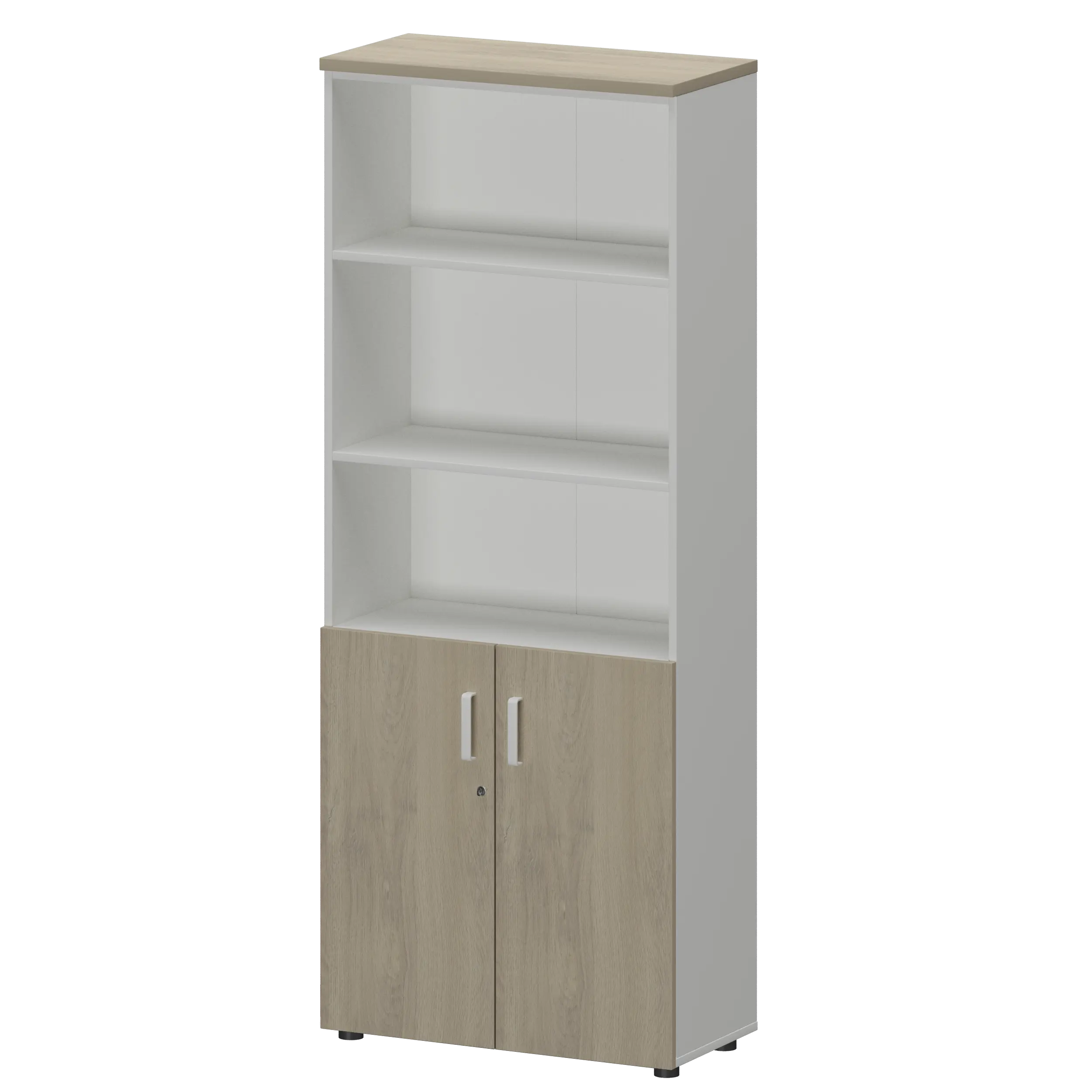 Шкаф Смарт СМШ-58Д2 Тип2 Белый/Кронберг