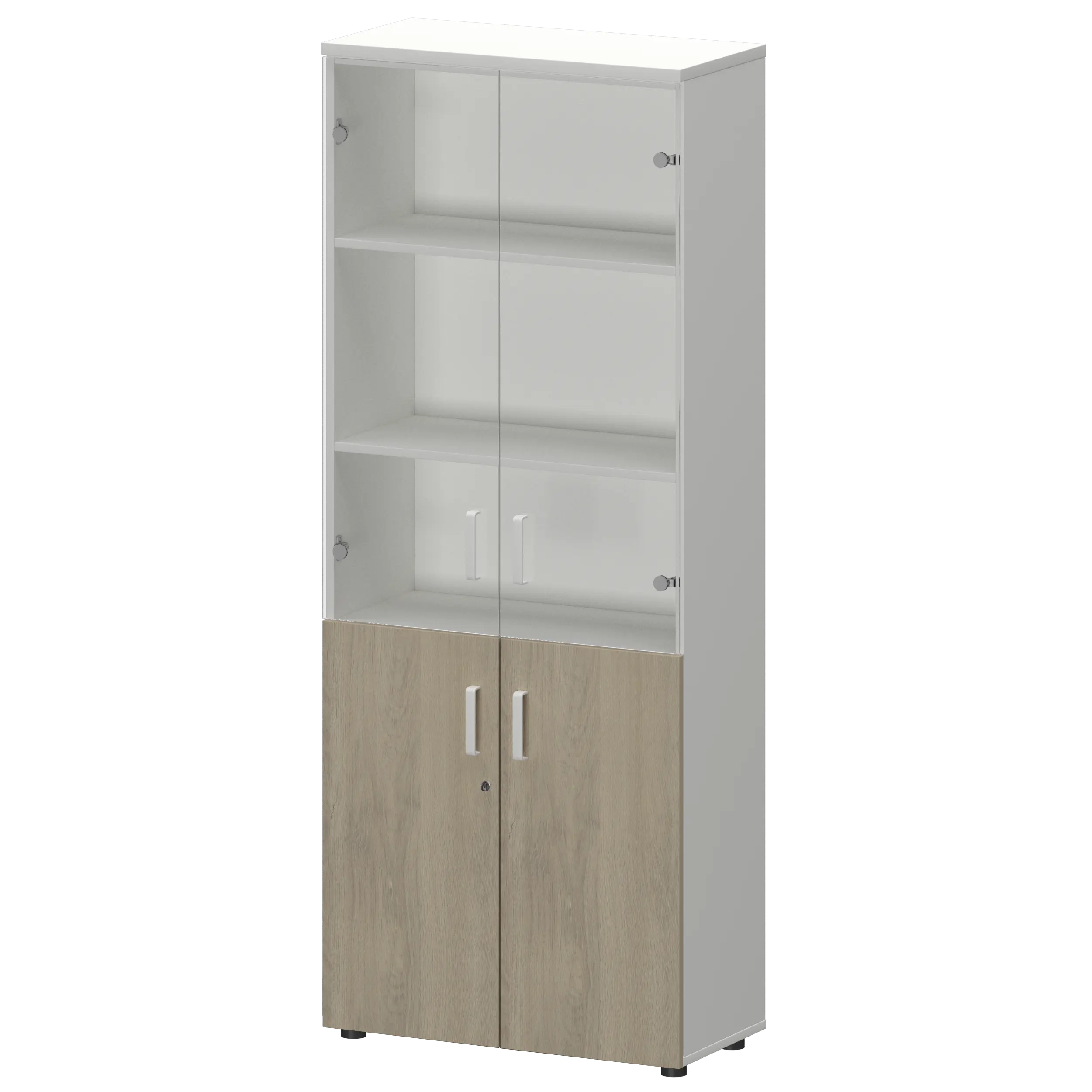 Шкаф Смарт СМШ-58ДС Тип1 Белый/Кронберг