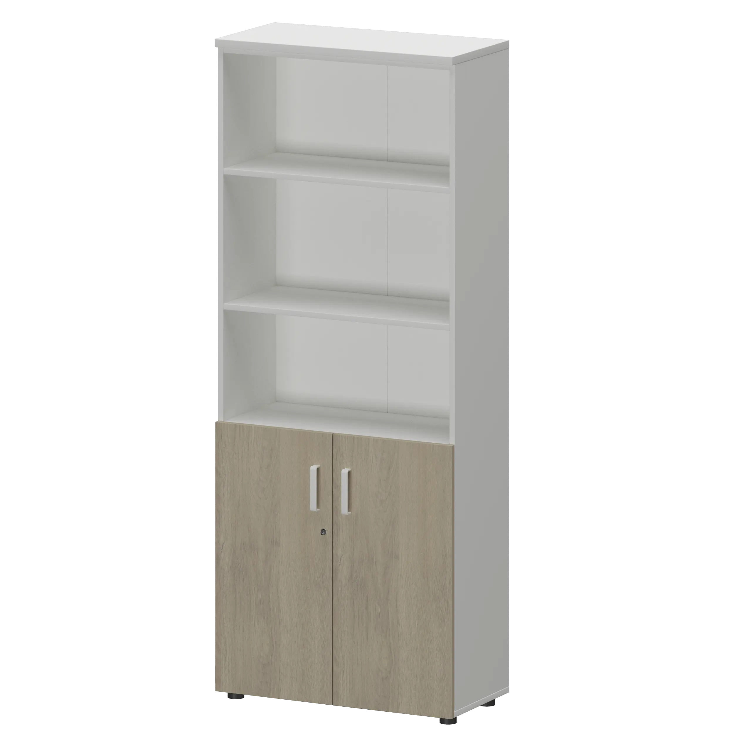 Шкаф Смарт СМШ-58Д2 Тип1 Белый/Кронберг