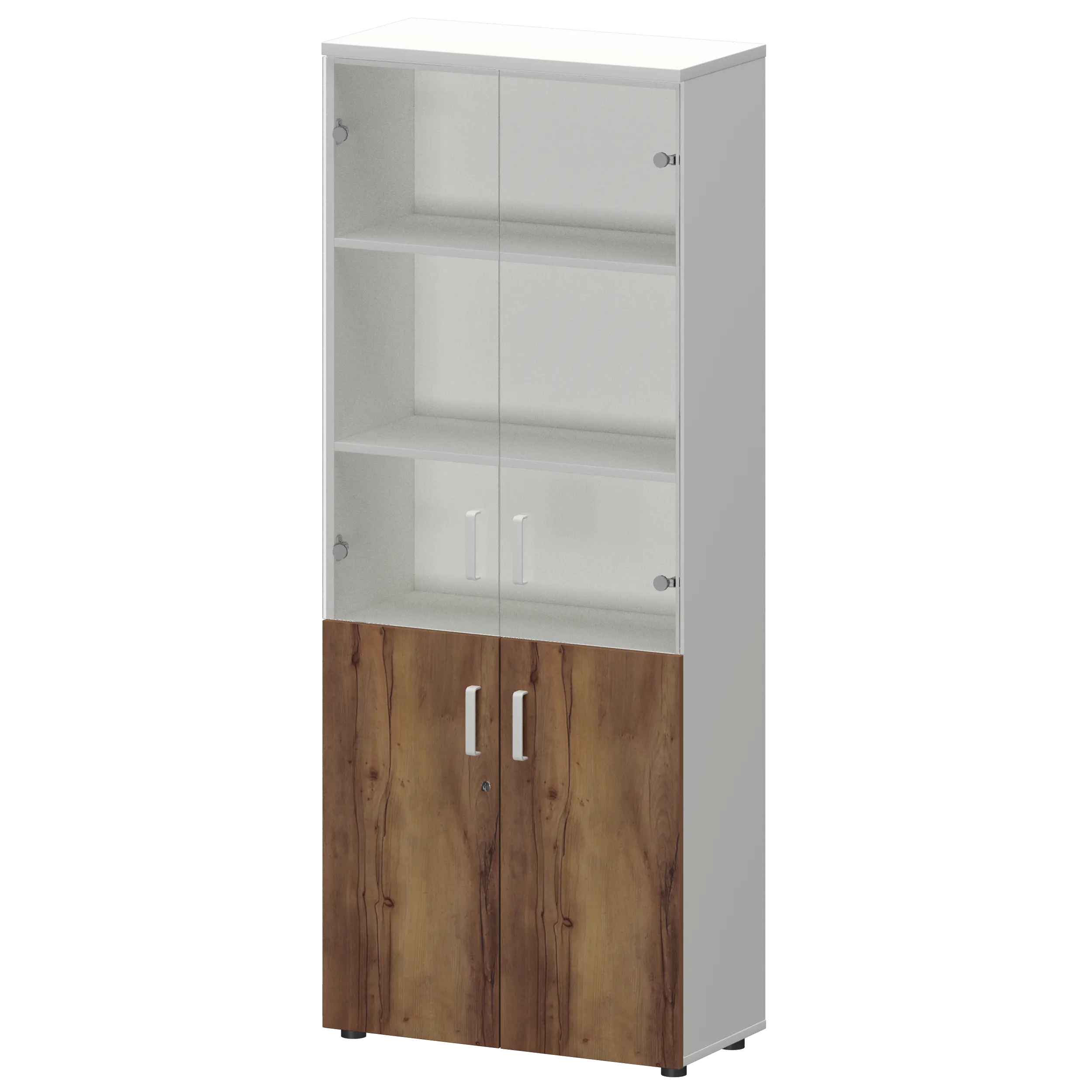 Шкаф Смарт СМШ-58ДС Тип1 Белый/Таксония