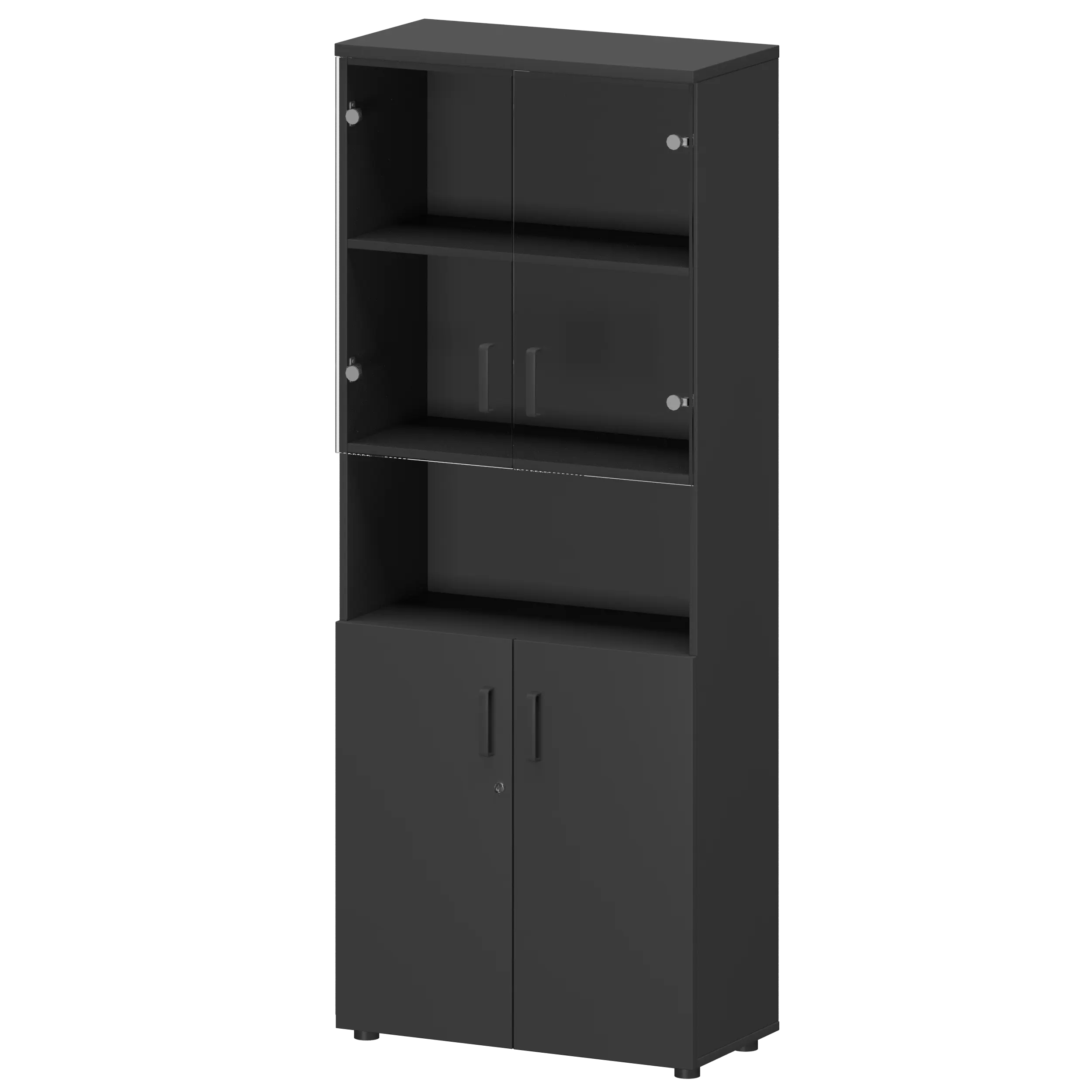 Шкаф Смарт СМШ-58Д2С2 Графит