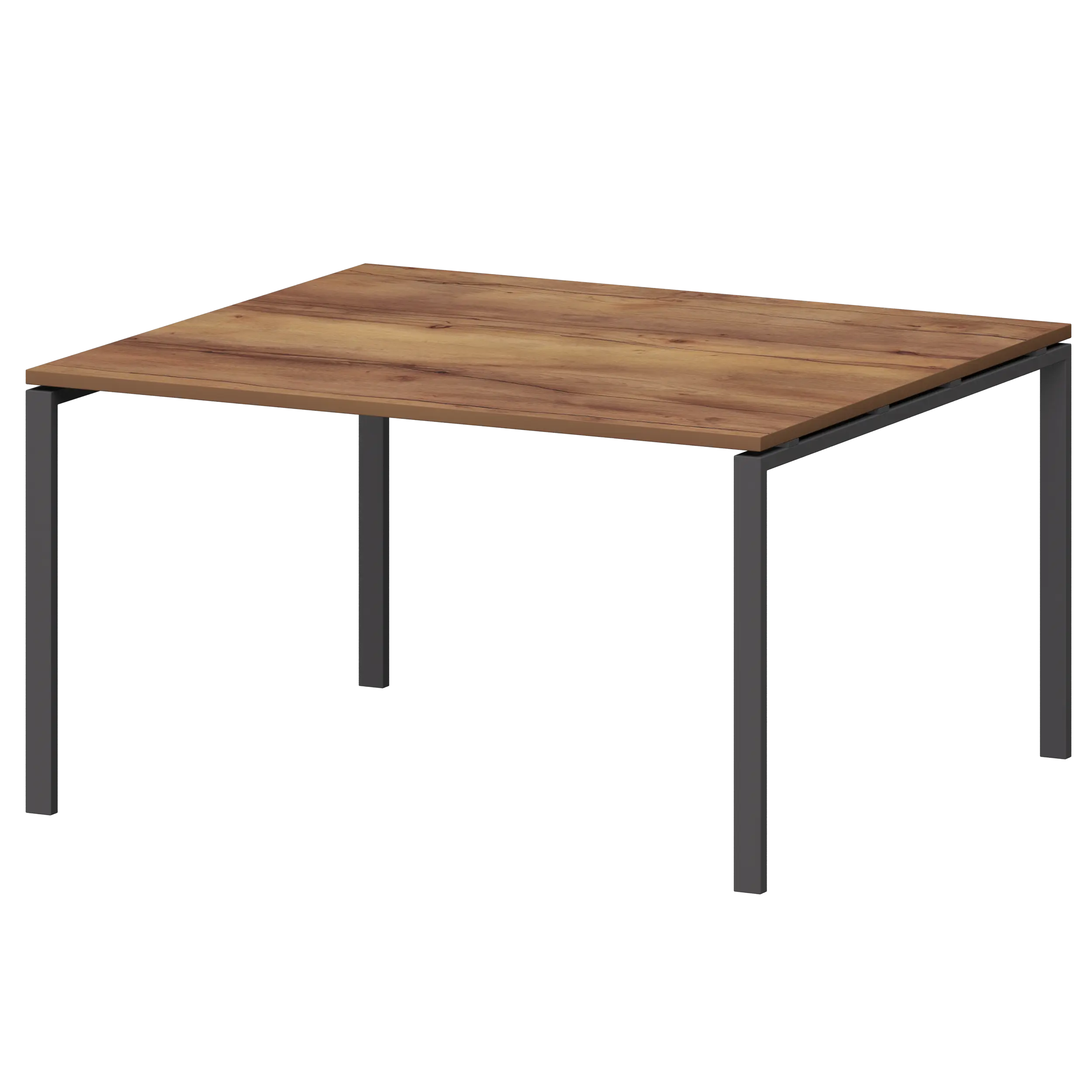 Стол переговорный на металлокаркасе Смарт СМСП-П-18.123.Пр25 Таксония/Антрацит