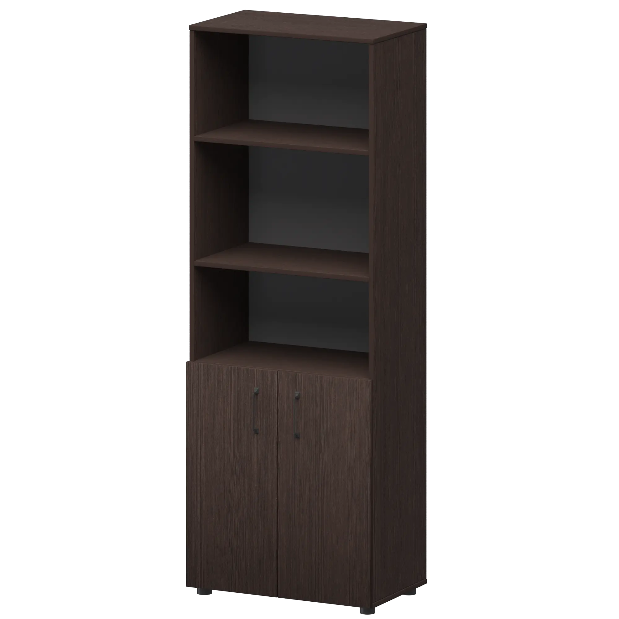 Стеллаж комбинированный Приоритет К-934,К-942,КФ-942 Дуб венге