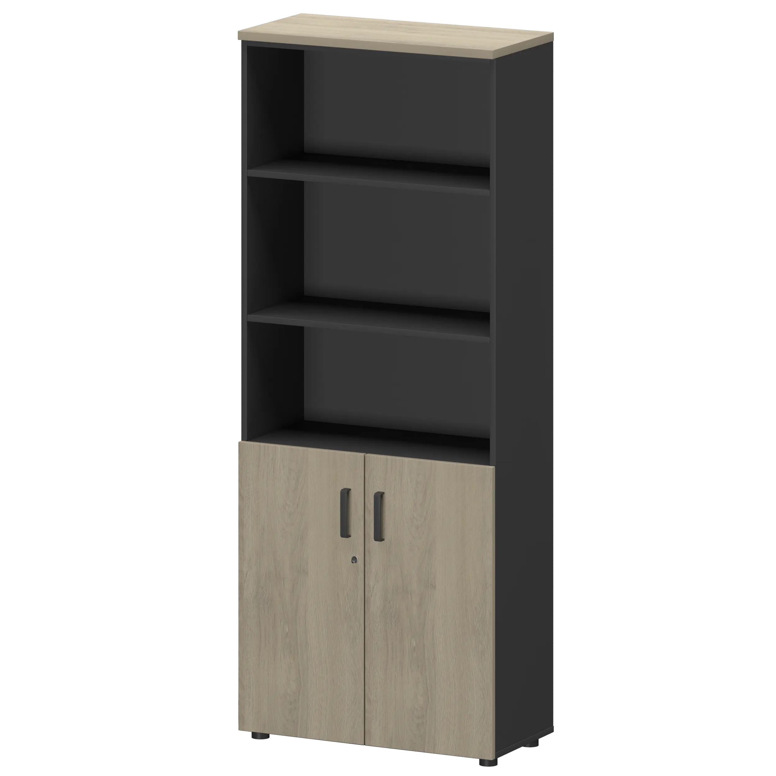 Шкаф Смарт СМШ-58Д2 Тип2 Графит/Кронберг