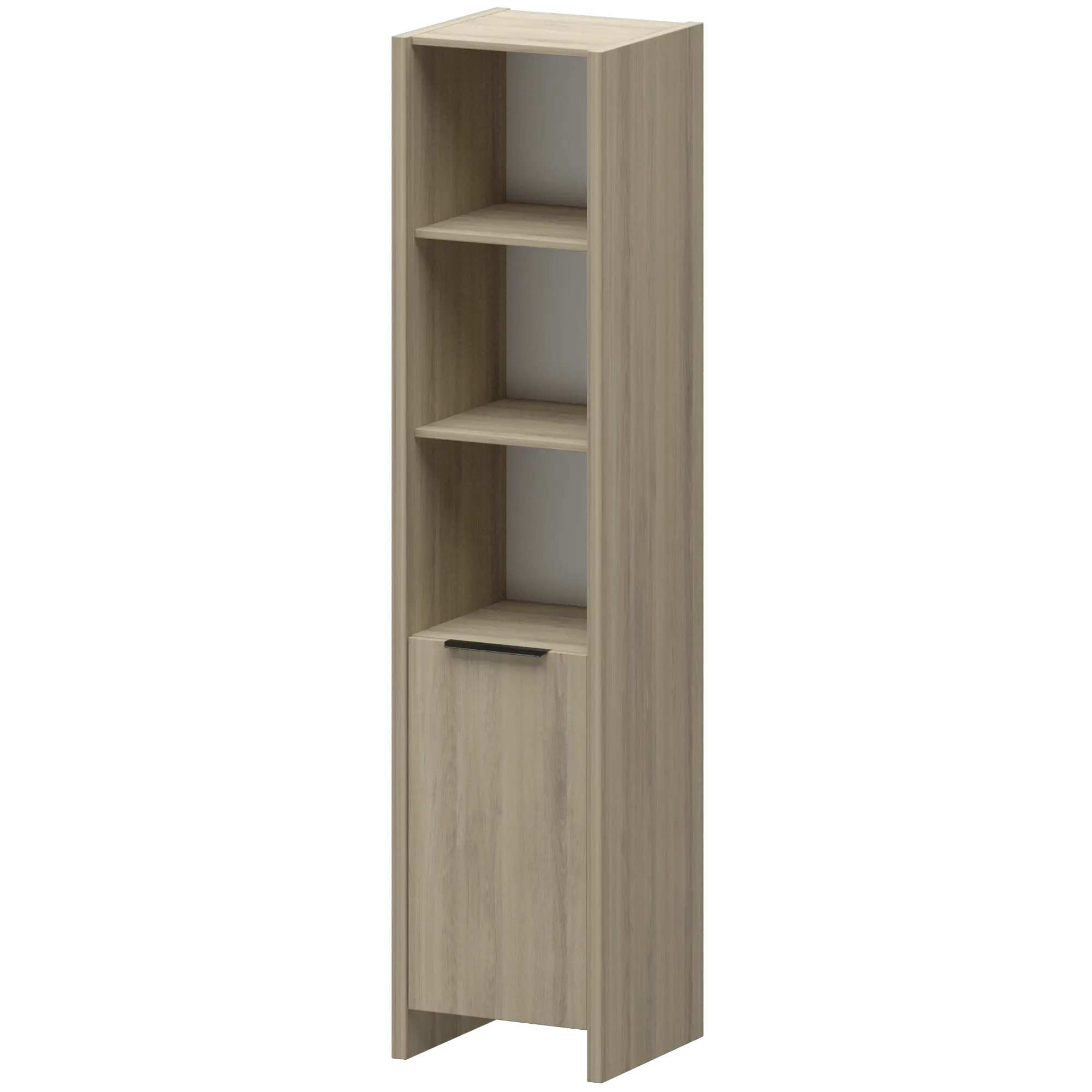 Стеллаж узкий комбинированный Акцент КТ-41.38/КТ-50.18 Кронберг