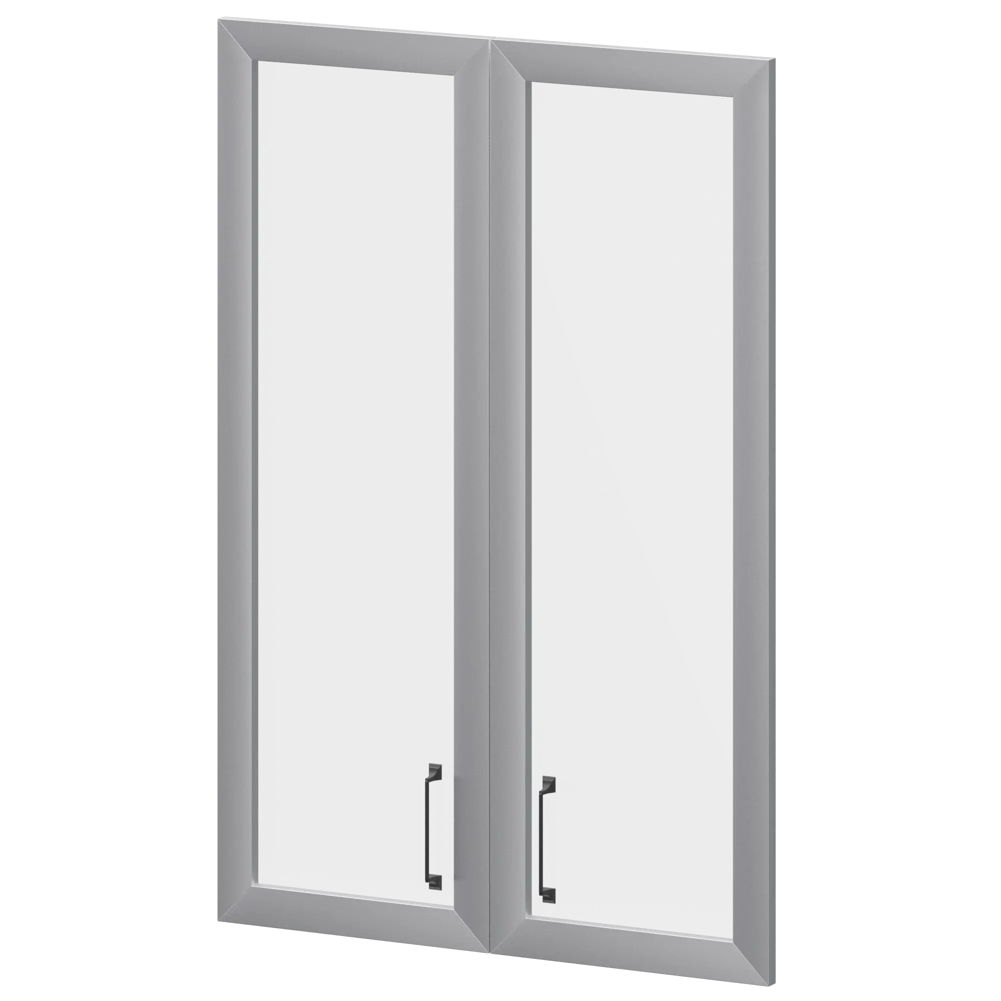 Двери стеклянные  в алюминиевой раме Приоритет К-981.СР.Ф Лагос