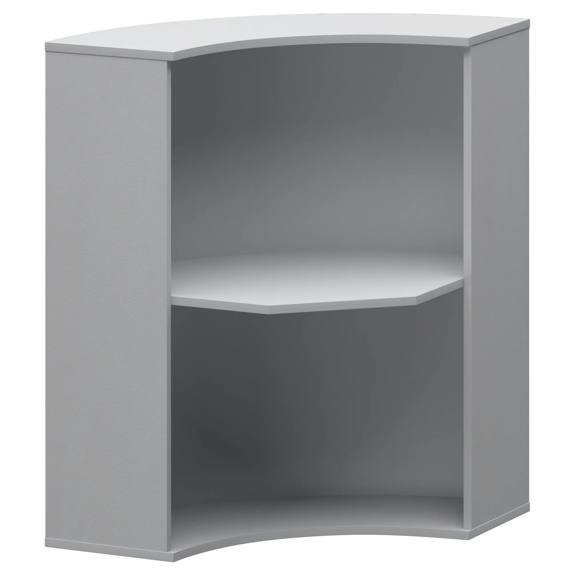 Стойка угловая Ресепшн А-550 Серый