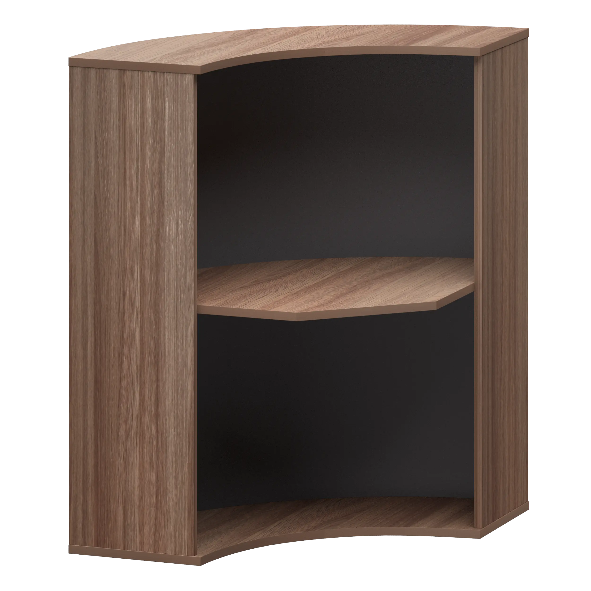 Стойка угловая Ресепшн А-550 Темный шимо