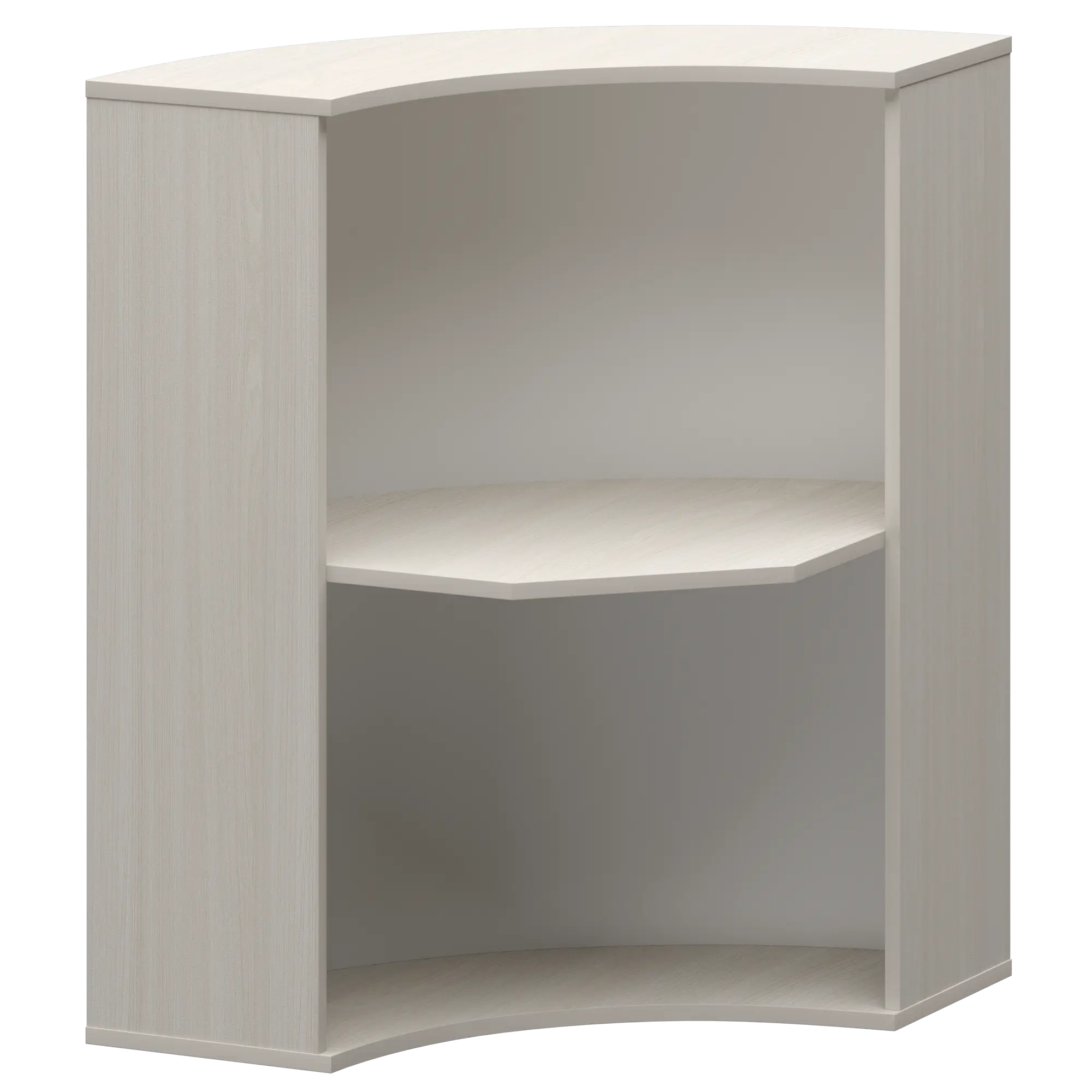 Стойка угловая Ресепшн А-550 Ясень шимо