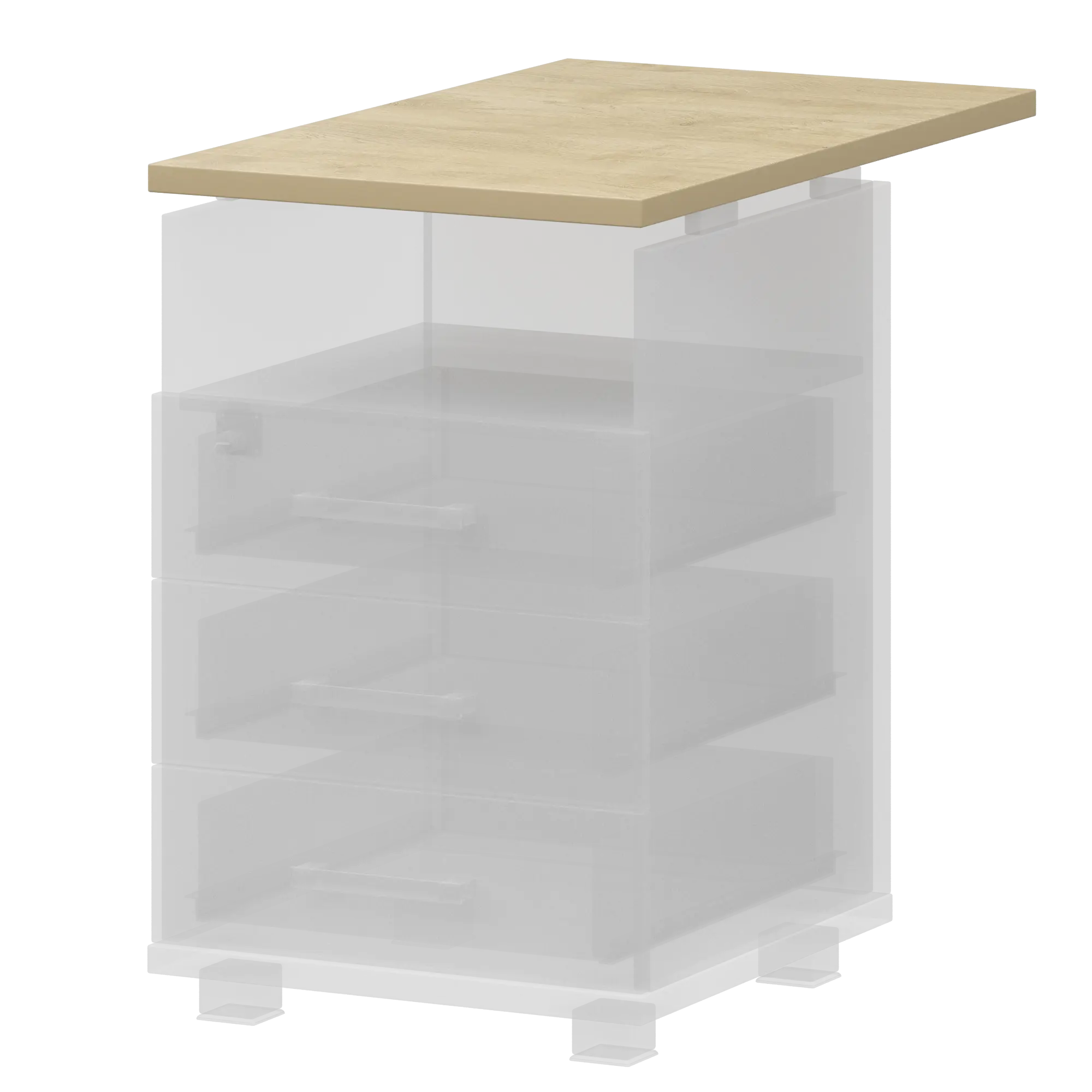 Крышка тумбы Аргентум НТ-320.73 Баттл Рок