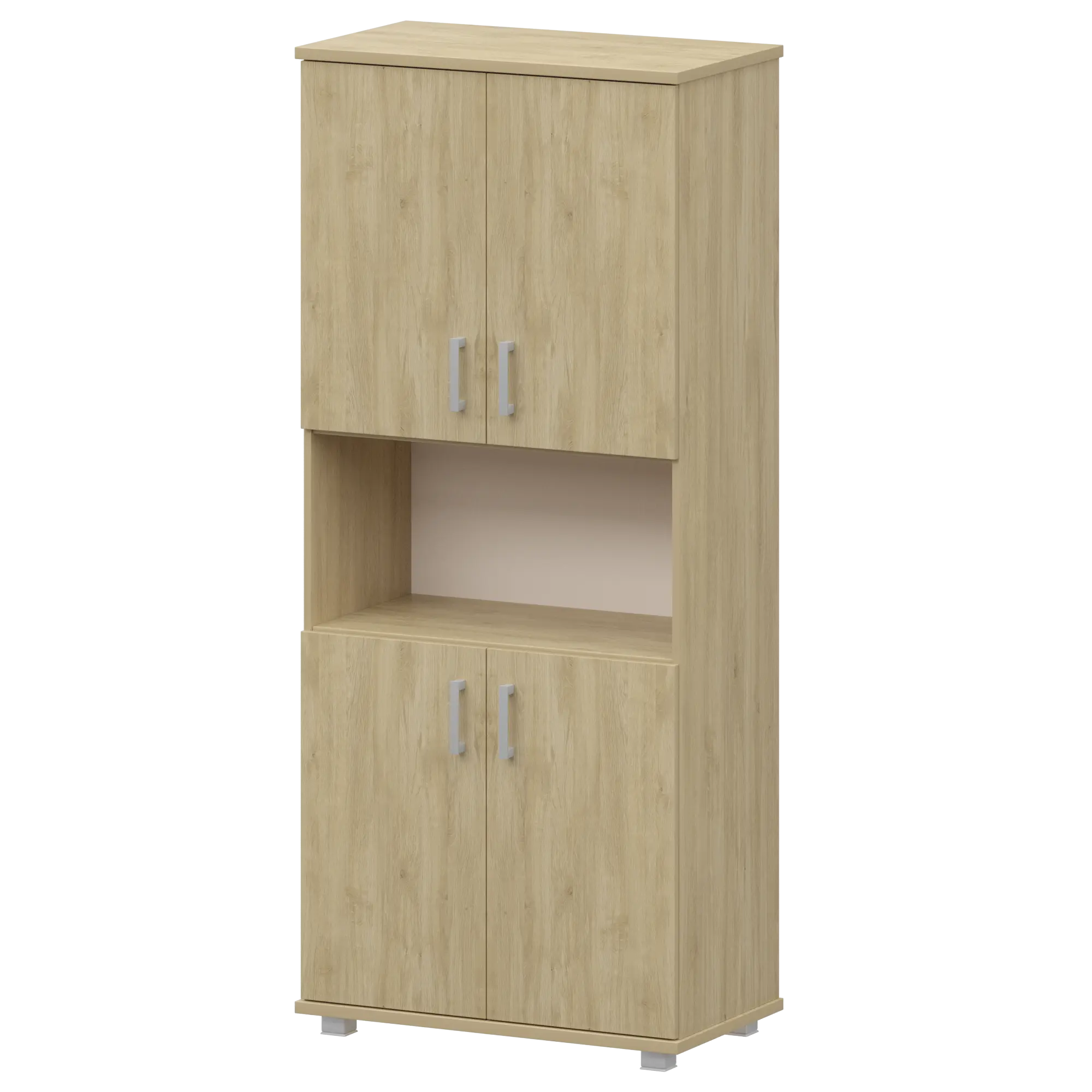 Стеллаж высокий полузакрытый Аргентум "НТ-580;НТ-600.2;НТ-600.2" Баттл Рок