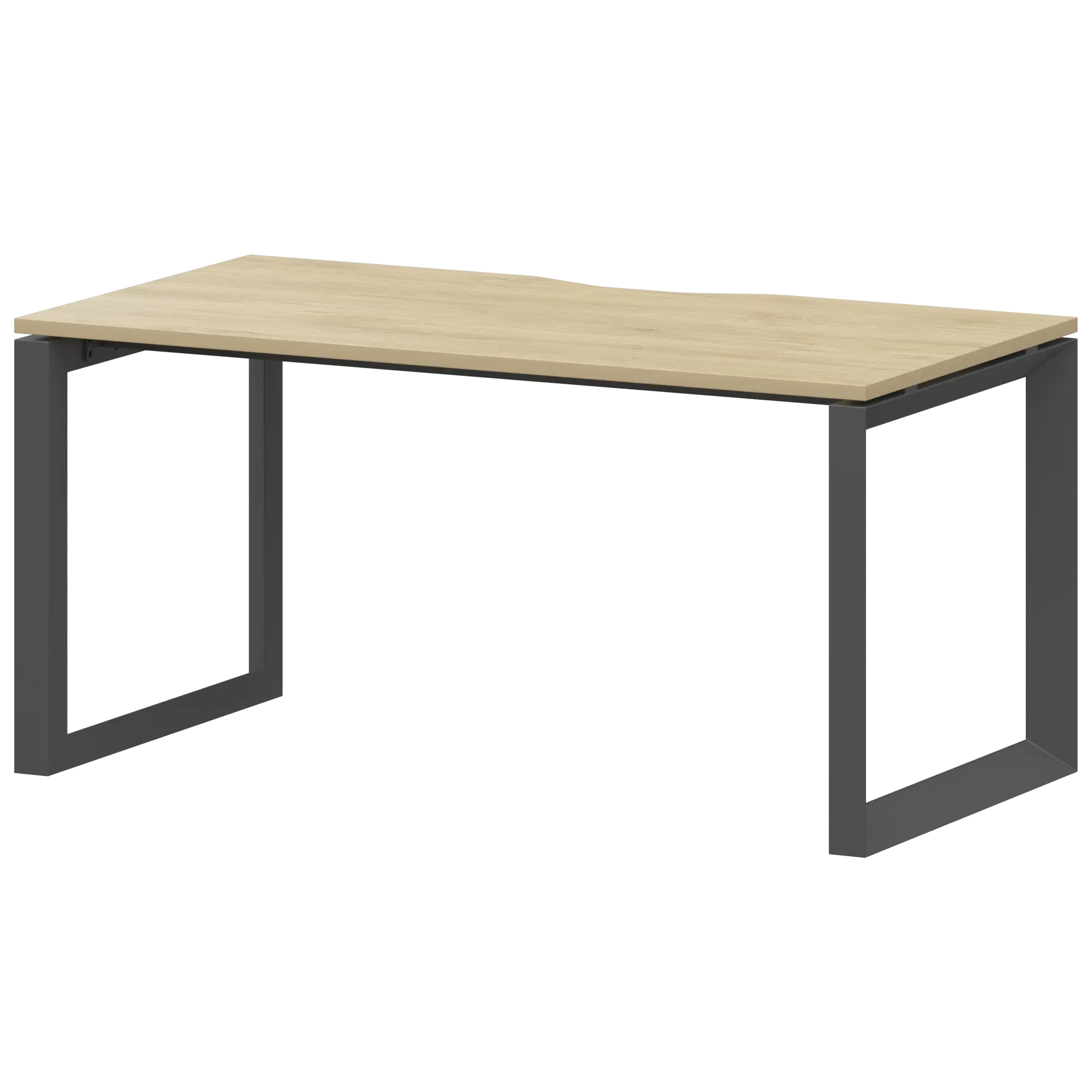 Стол на металлокаркасе Аргентум-МП НТМП.О-140 Баттл Рок/Антрацит