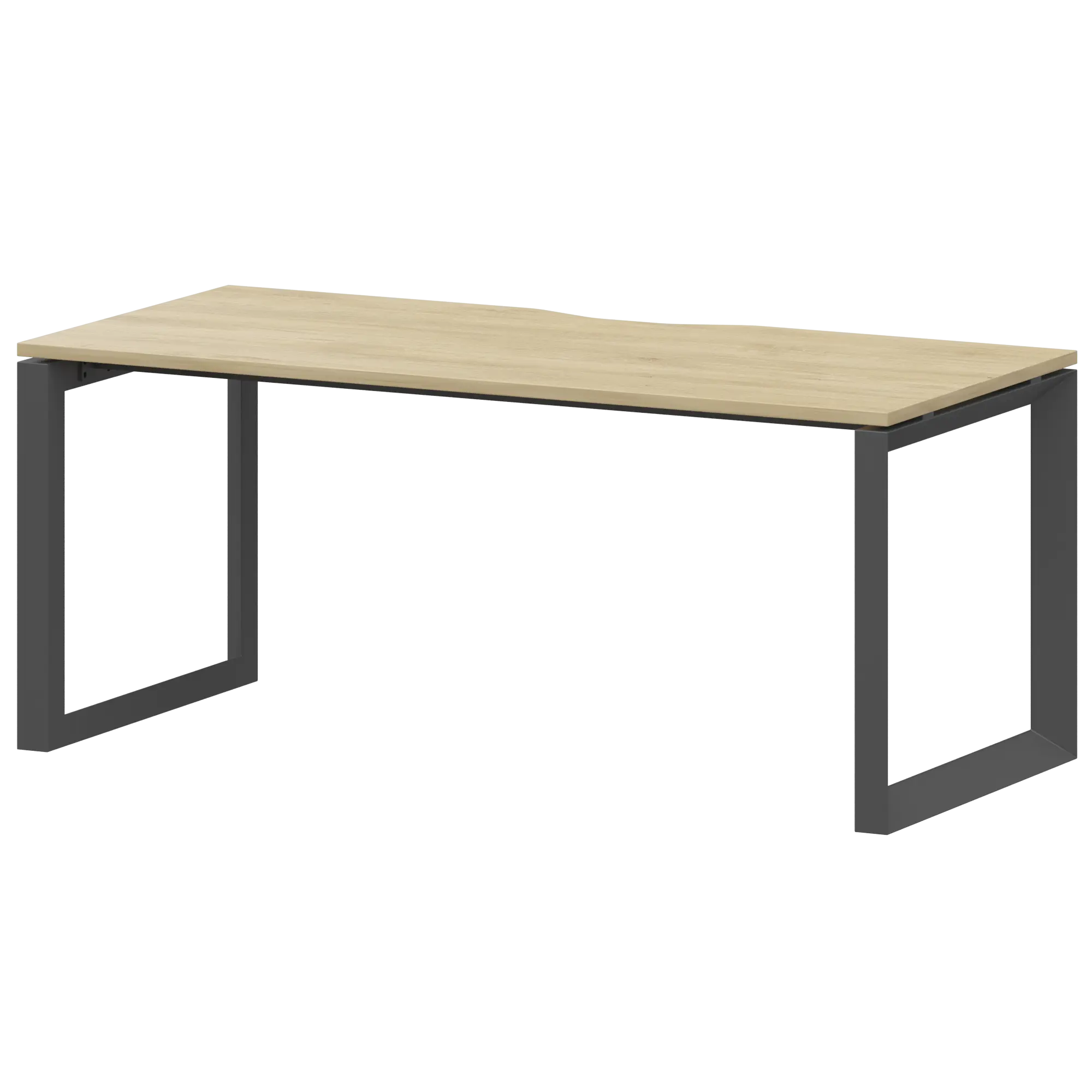 Стол на металлокаркасе Аргентум-МП НТМП.О-160 Баттл Рок/Антрацит