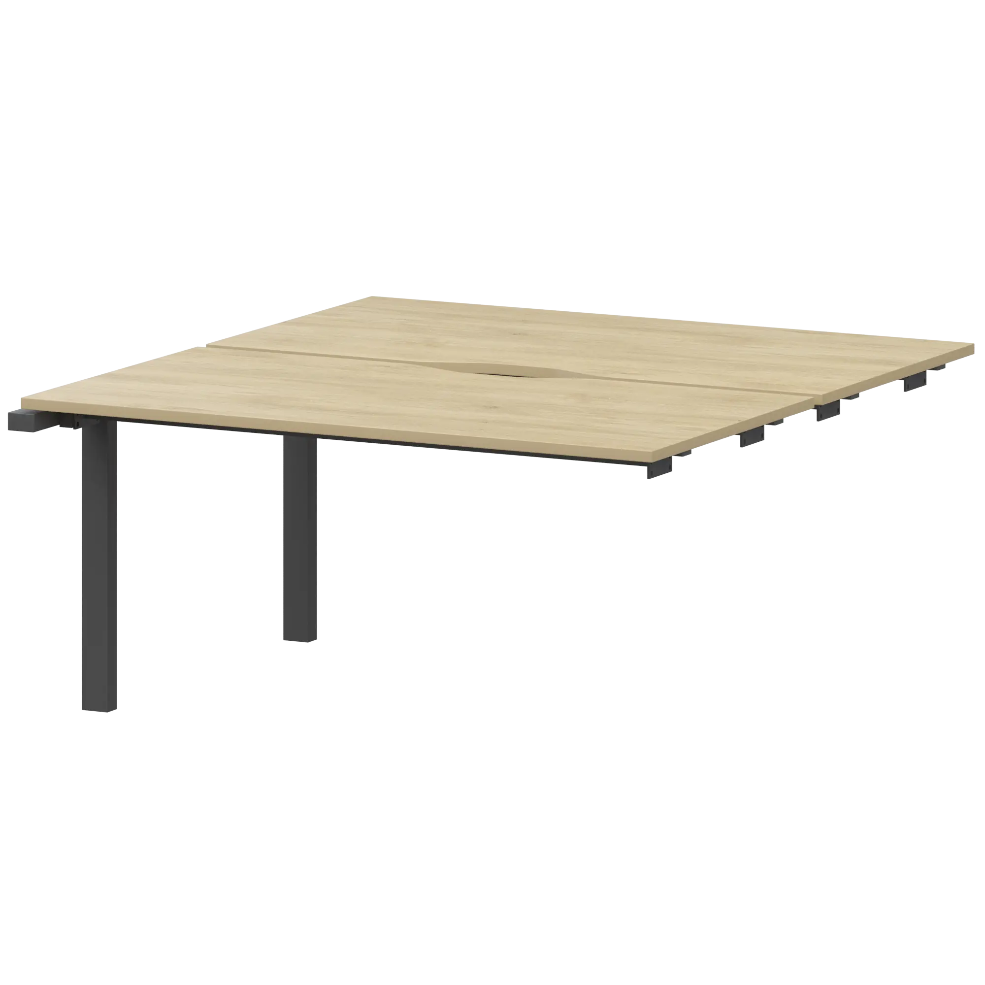 Модуль двойной на металлокаркасе Аргентум-МП НТМП.ПО.Б2-140Э Баттл Рок/Антрацит