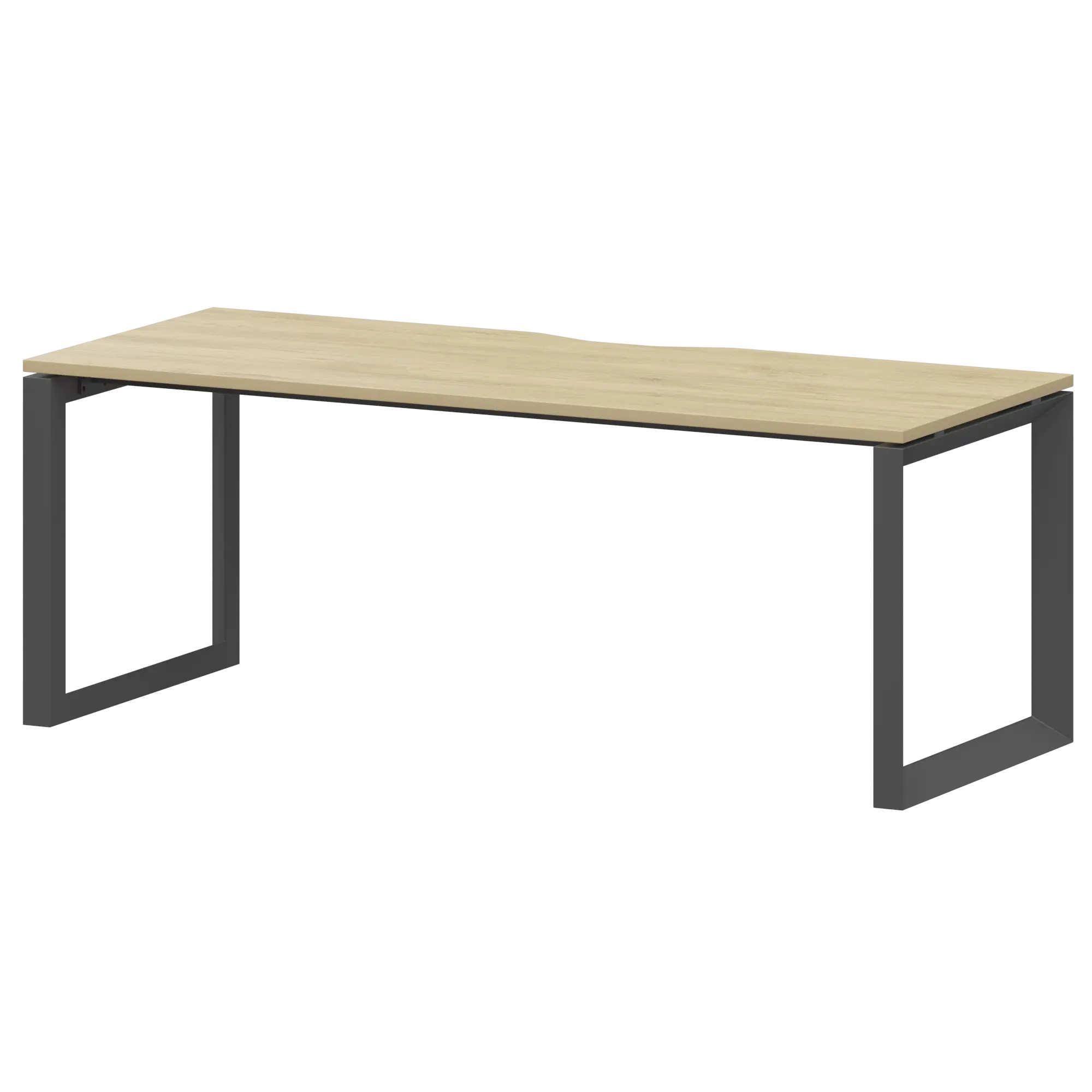 Стол на металлокаркасе Аргентум-МП НТМП.О-180 Баттл Рок/Антрацит