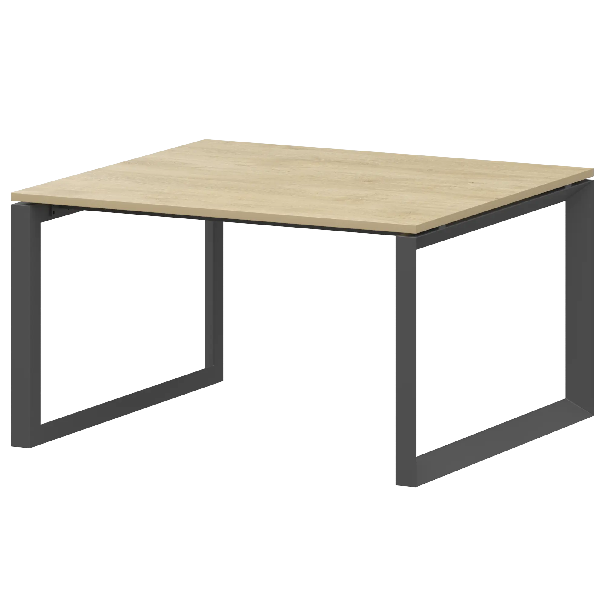 Стол переговорный на металлокаркасе Аргентум-МП НТМП.О.120.11 Баттл Рок/Антрацит