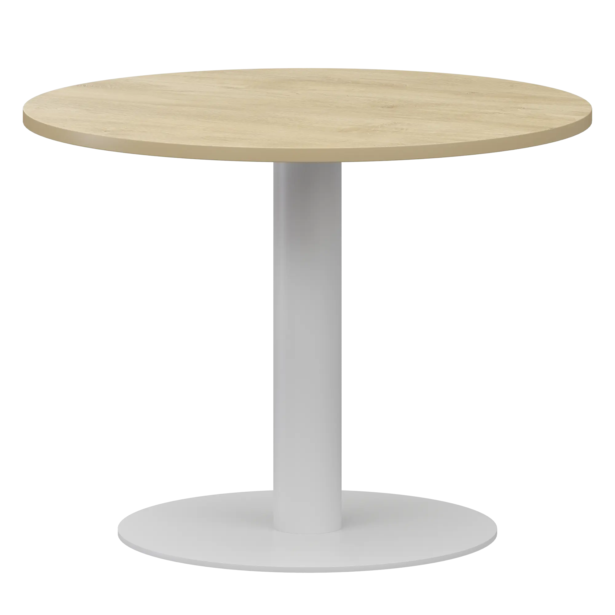 Стол переговорный Аргентум-МП НТМ-D090 Баттл Рок/Белый