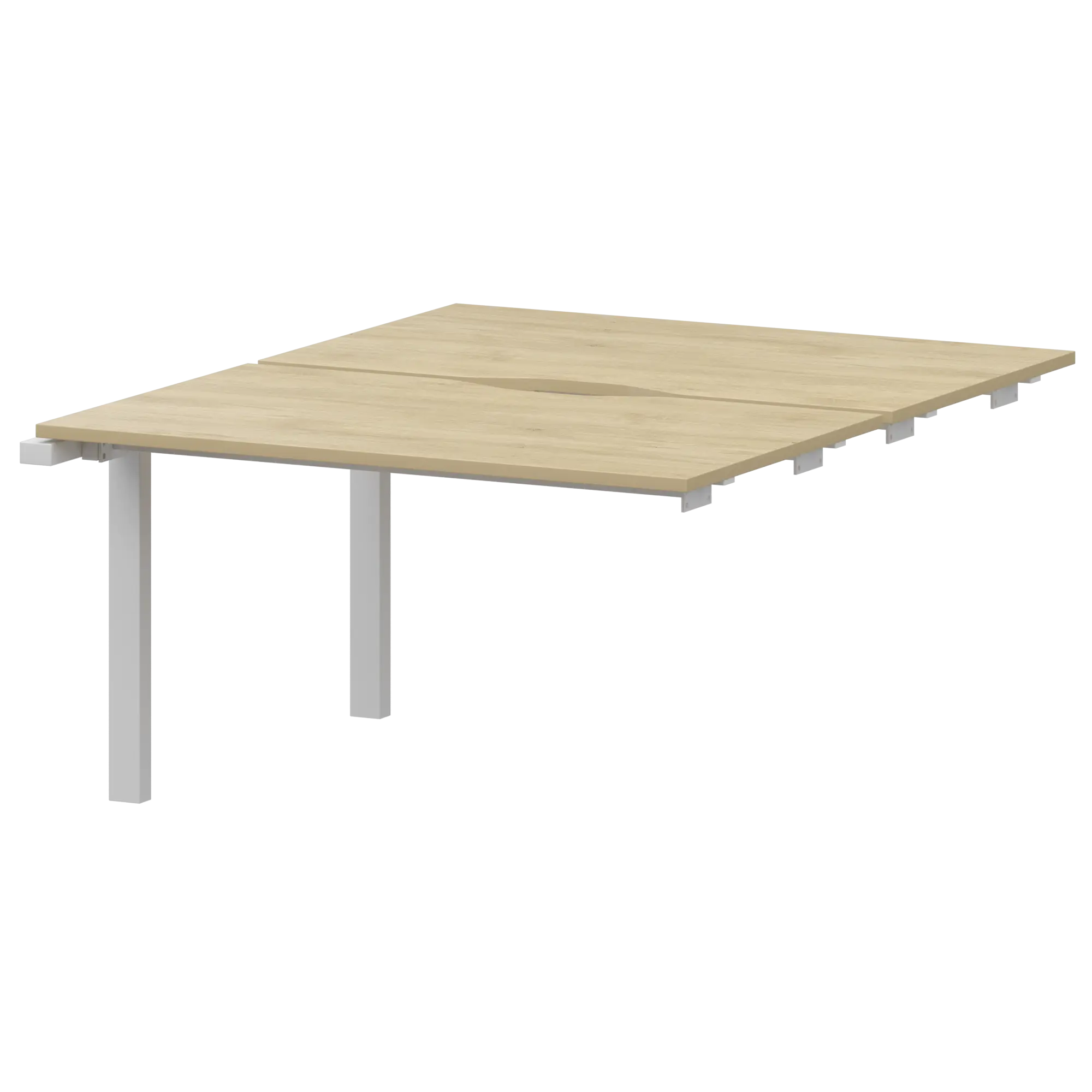 Модуль двойной на металлокаркасе Аргентум-МП НТМП.ПО.Б2-120Э Баттл Рок/Белый