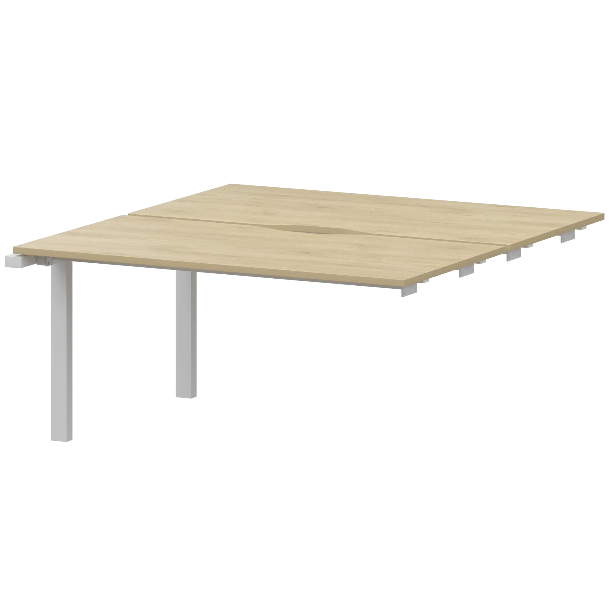 Модуль двойной на металлокаркасе Аргентум-МП НТМП.ПО.Б2-140Э Баттл Рок/Белый