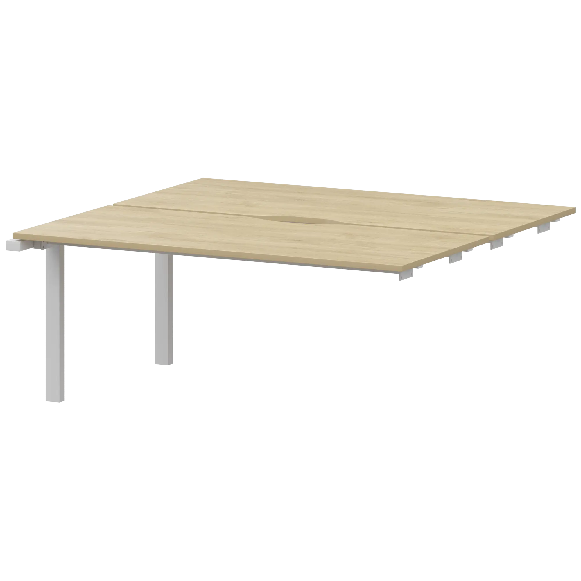 Модуль двойной на металлокаркасе Аргентум-МП НТМП.ПО.Б2-160Э Баттл Рок/Белый