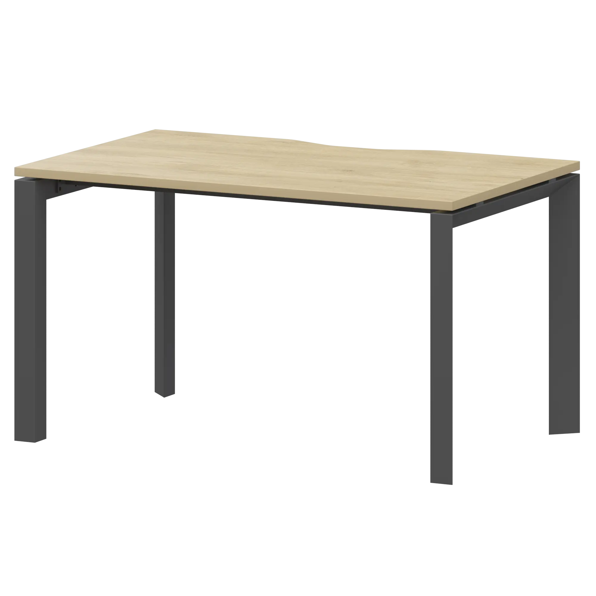 Стол на металлокаркасе Аргентум-МП НТМП.П-120 Баттл Рок/Антрацит