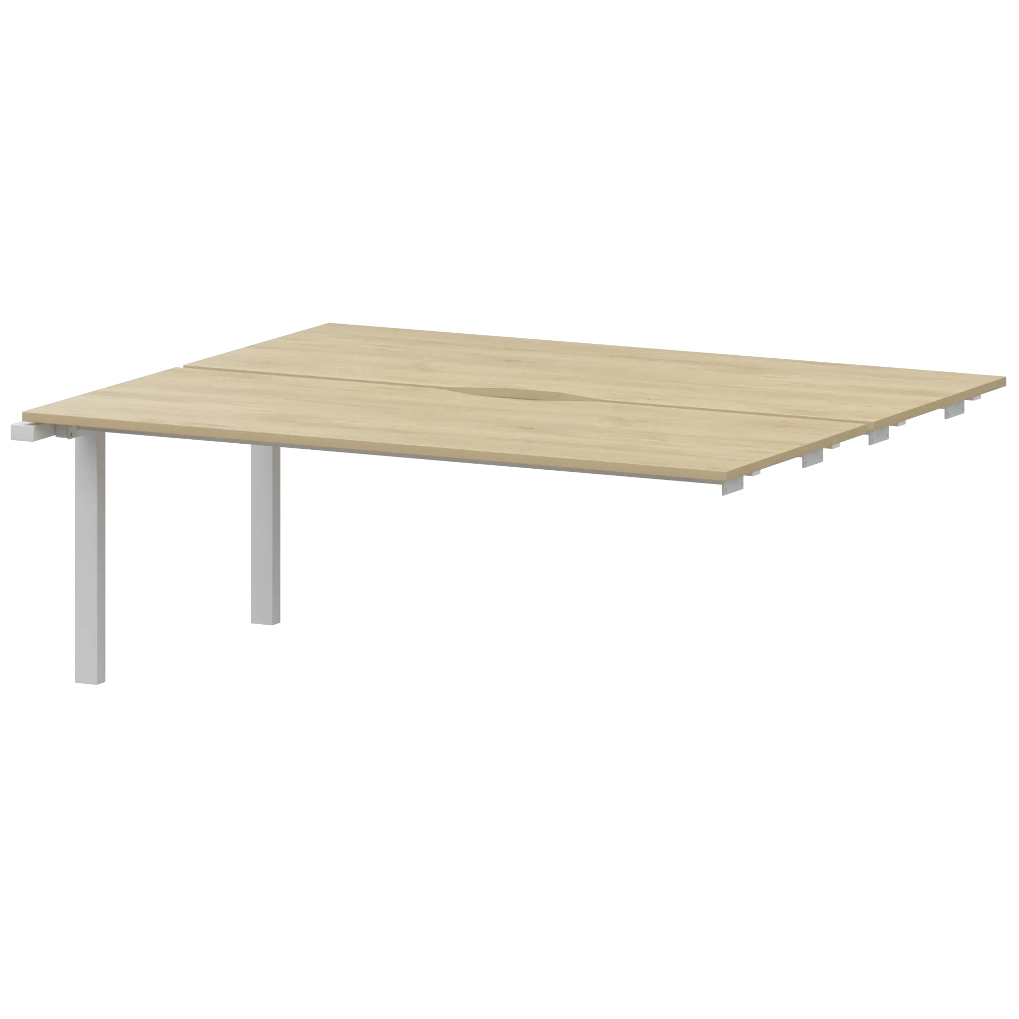 Модуль двойной на металлокаркасе Аргентум-МП НТМП.ПО.Б2-200Э Баттл Рок/Белый