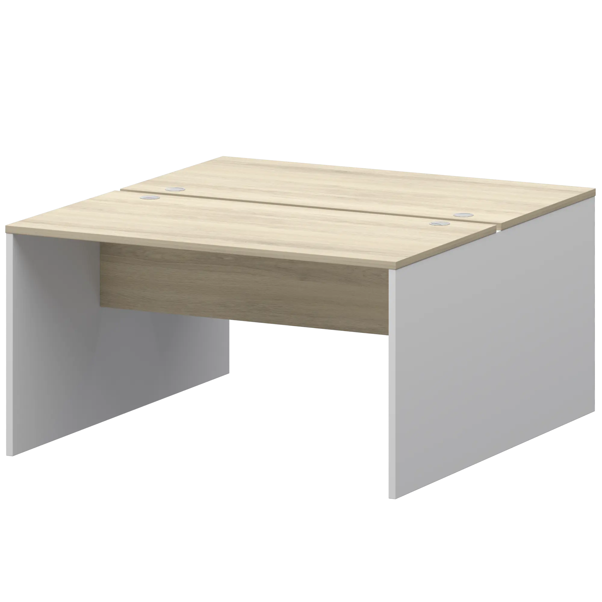 Бенч двойной Тип1 Смарт СМСР25-2.14.73 Белый/Кронберг