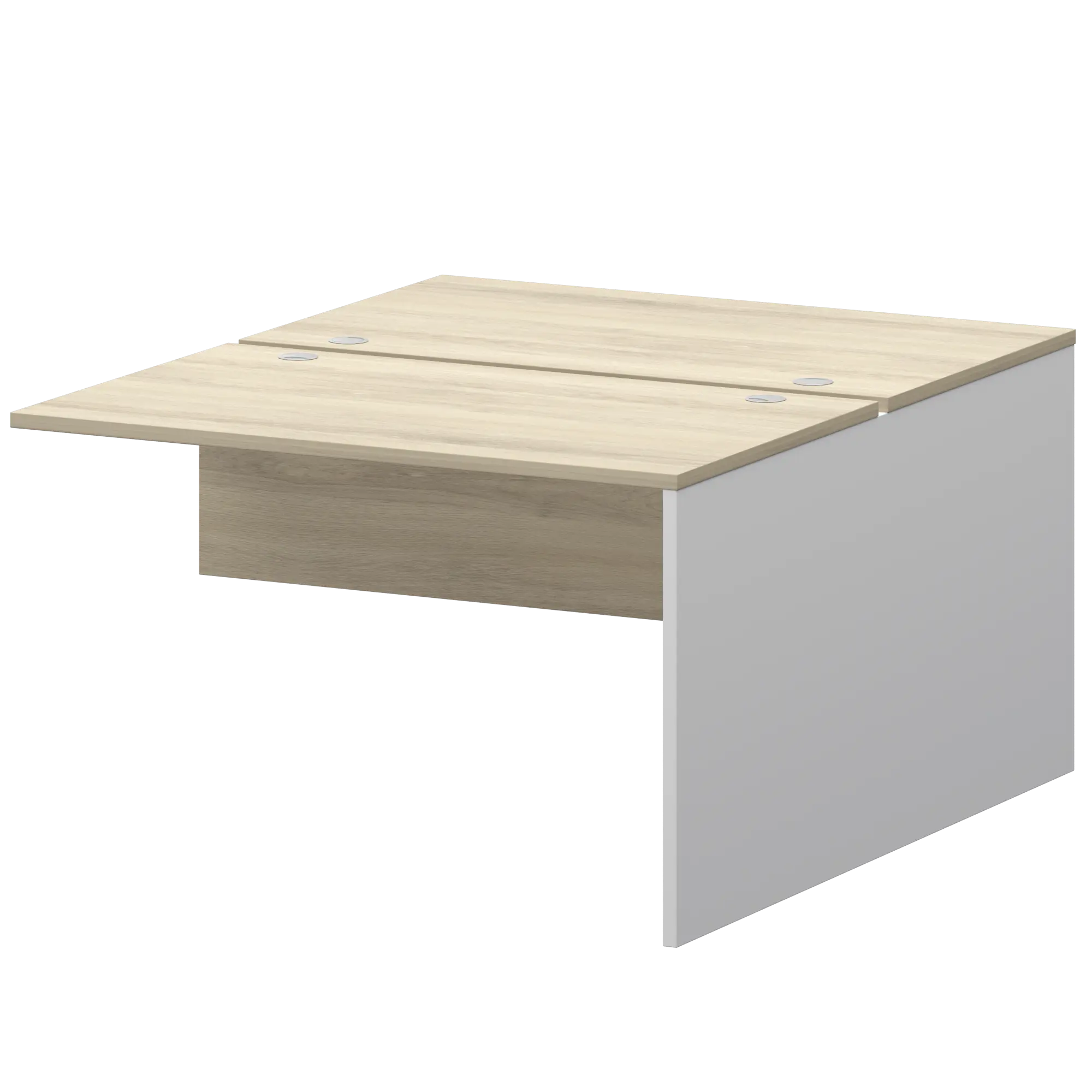 Модуль двойной Тип1 Смарт СМСН25-2.12.73 Белый/Кронберг