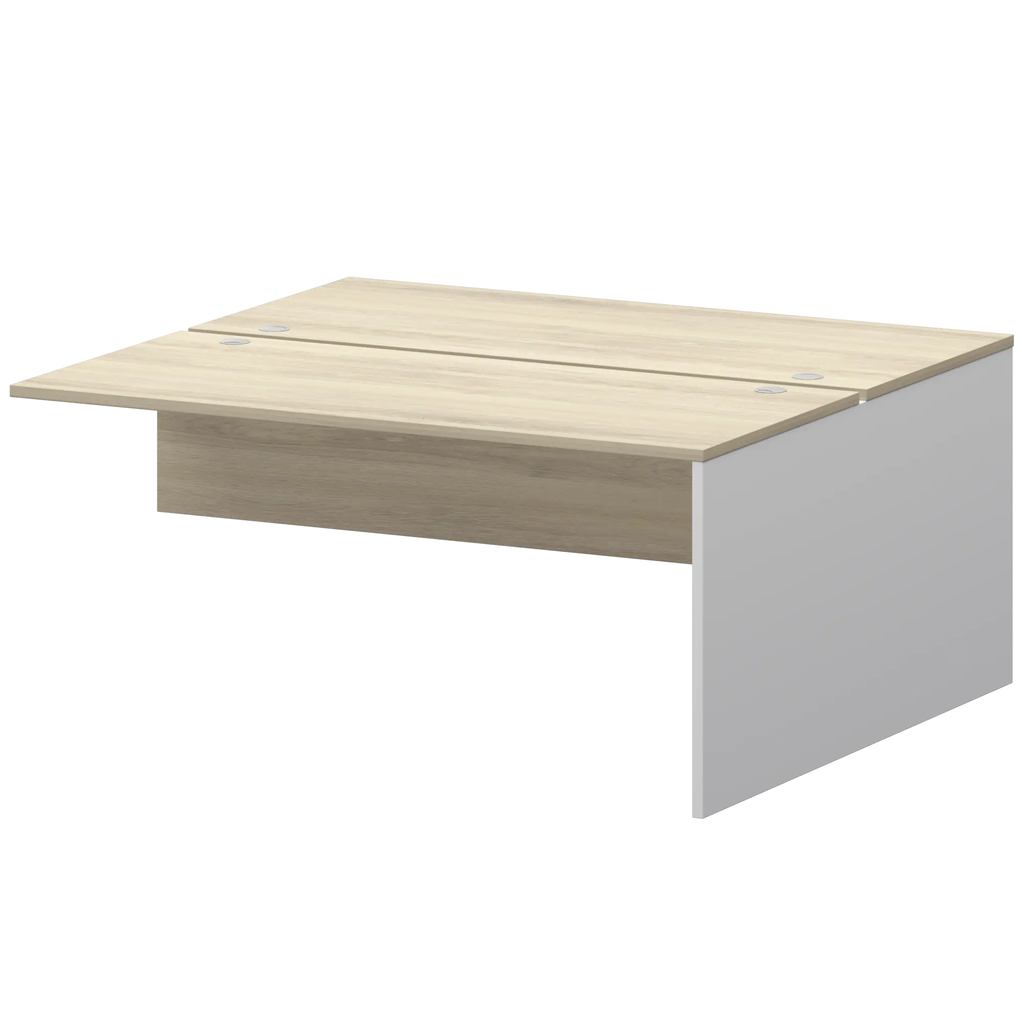 Модуль двойной Тип1 Смарт СМСН25-2.16.60 Белый/Кронберг