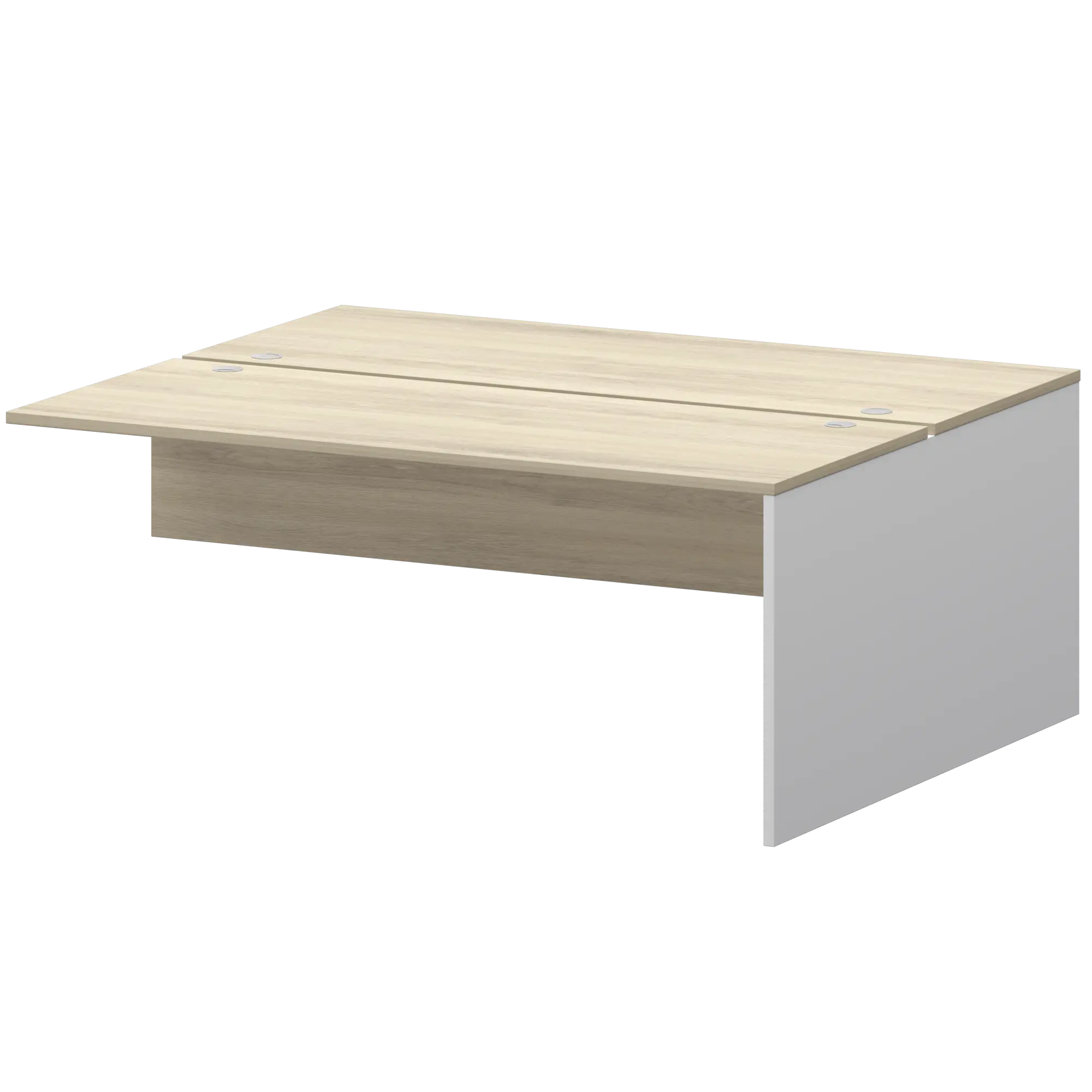 Модуль двойной Тип1 Смарт СМСН25-2.18.73 Белый/Кронберг