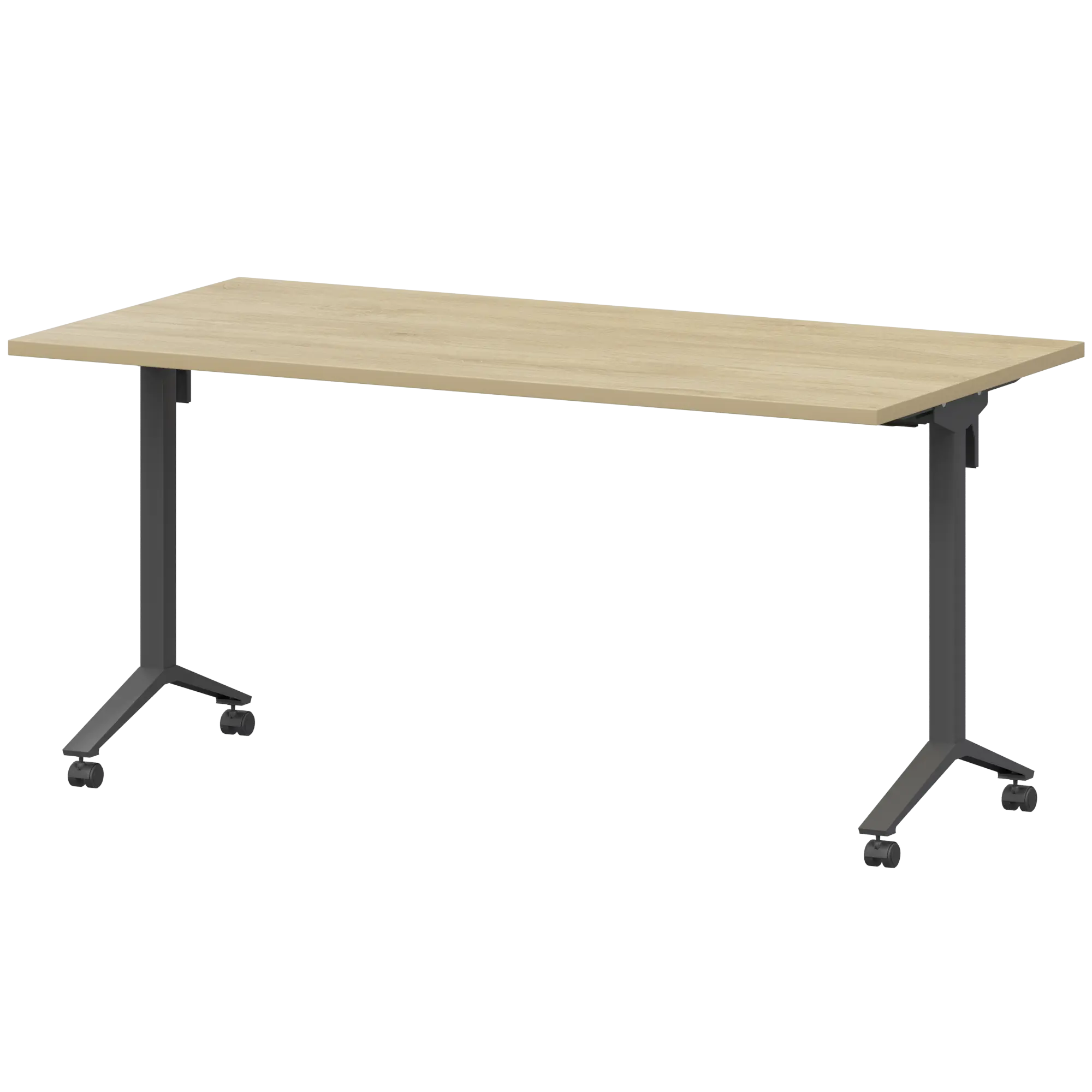 Стол мобильный складной Моби МБ25-140.70 Баттл Рок/Антрацит