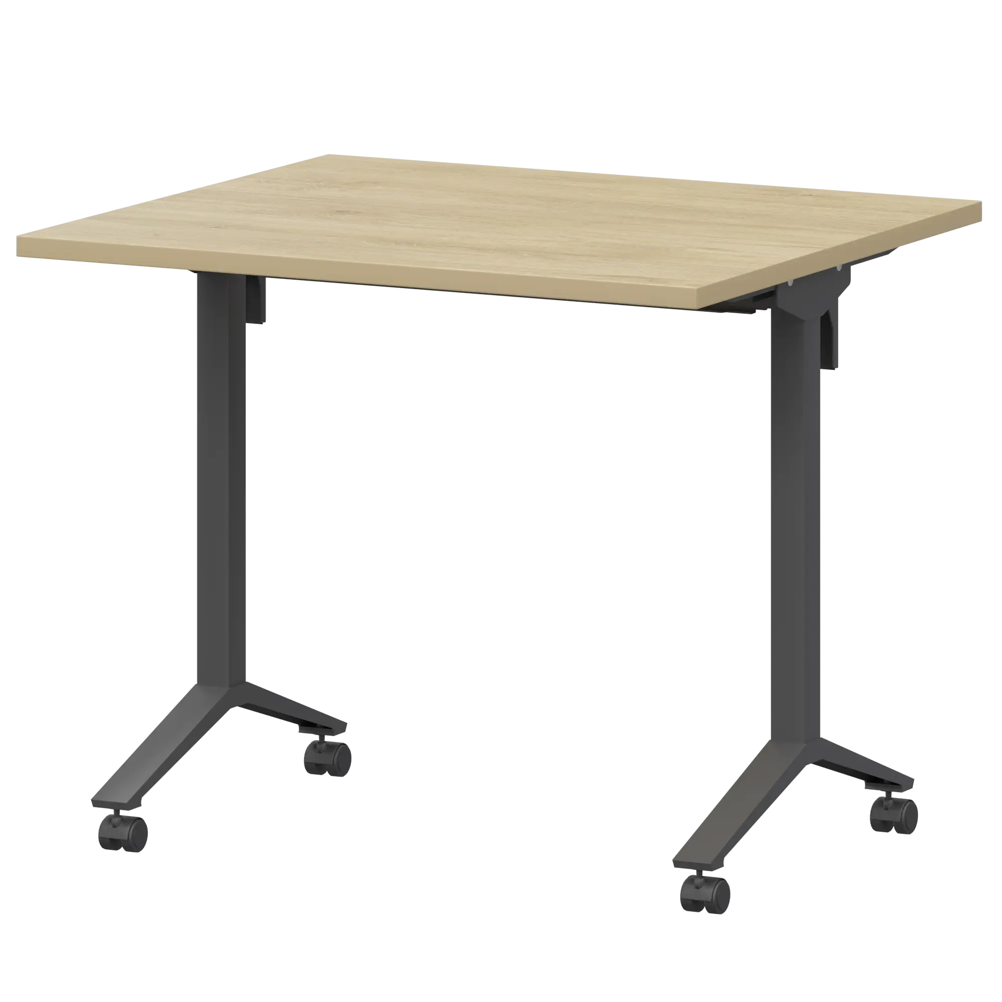 Стол мобильный складной Моби МБ25-80.70 Баттл Рок/Антрацит