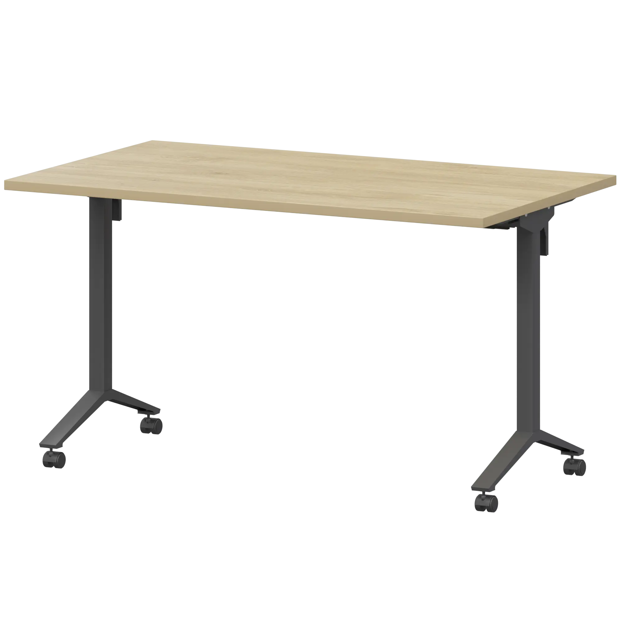 Стол мобильный складной Моби МБ25-120.70 Баттл Рок/Антрацит