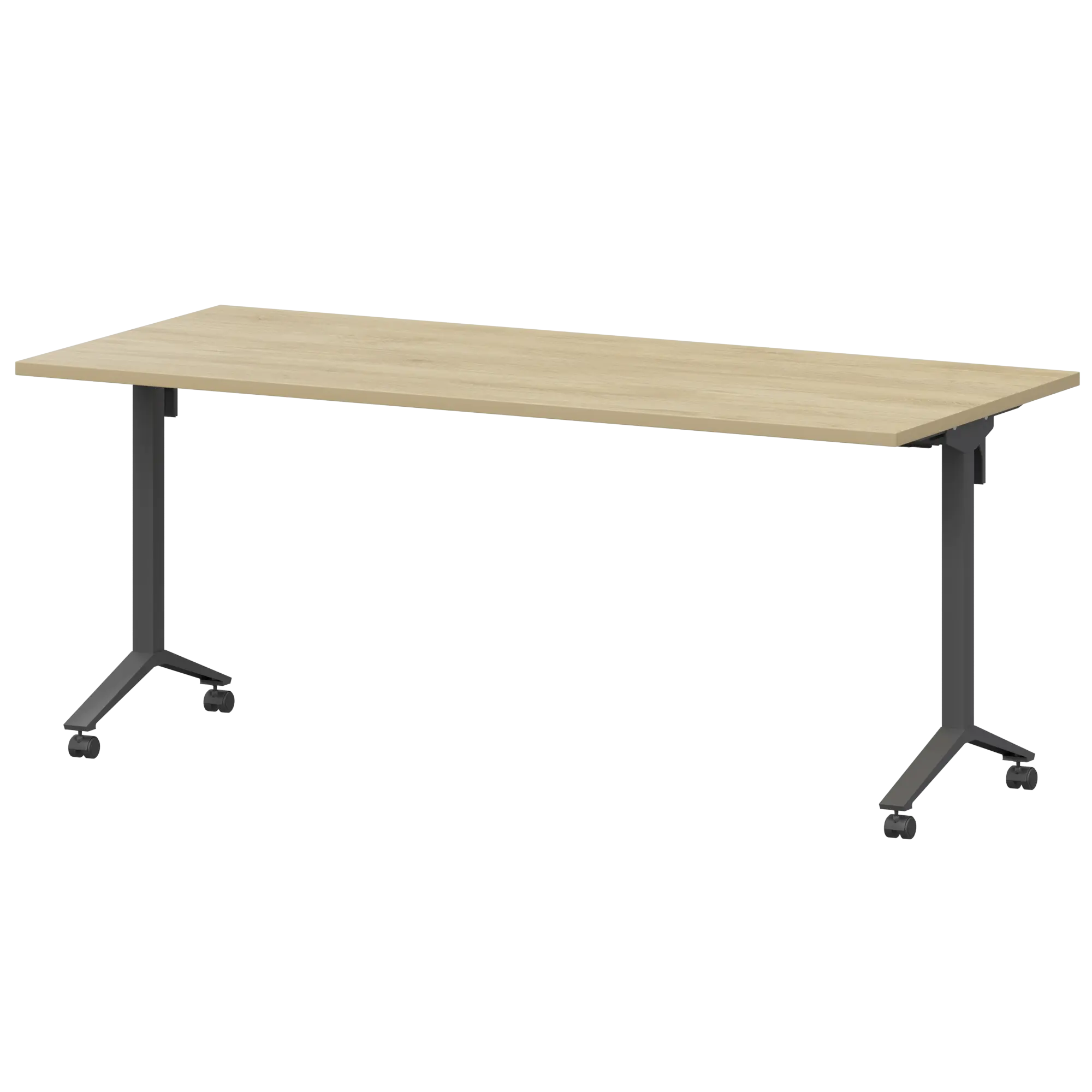 Стол мобильный складной Моби МБ25-160.70 Баттл Рок/Антрацит