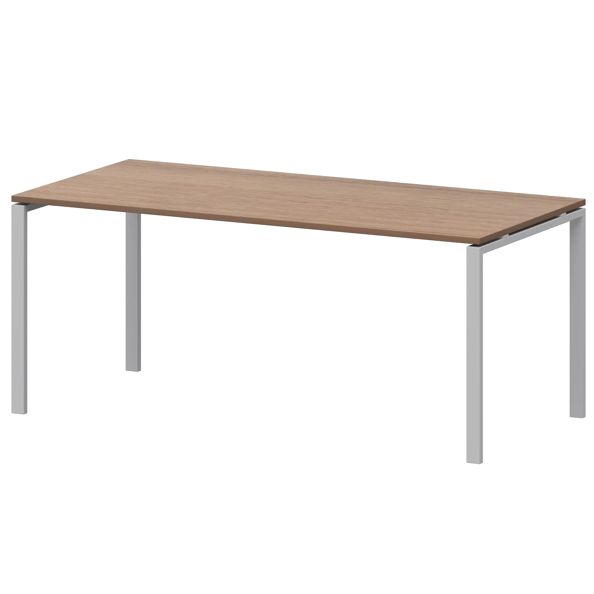 Стол на металлокаркасе для заседаний Арго-М АМ-0058 Орех/Белый