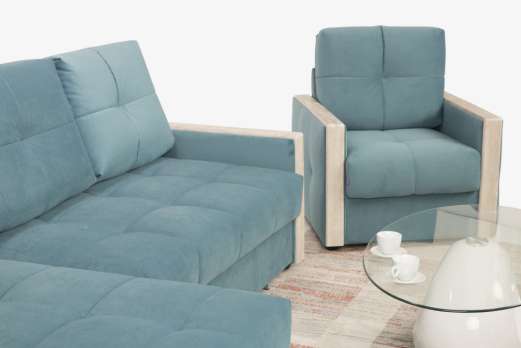 Угловой диван "Ричмонд" (5 категория ткани)