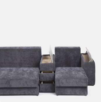 Угловой диван "Левел 1+ПШ+2+От" (2 категория ткани)